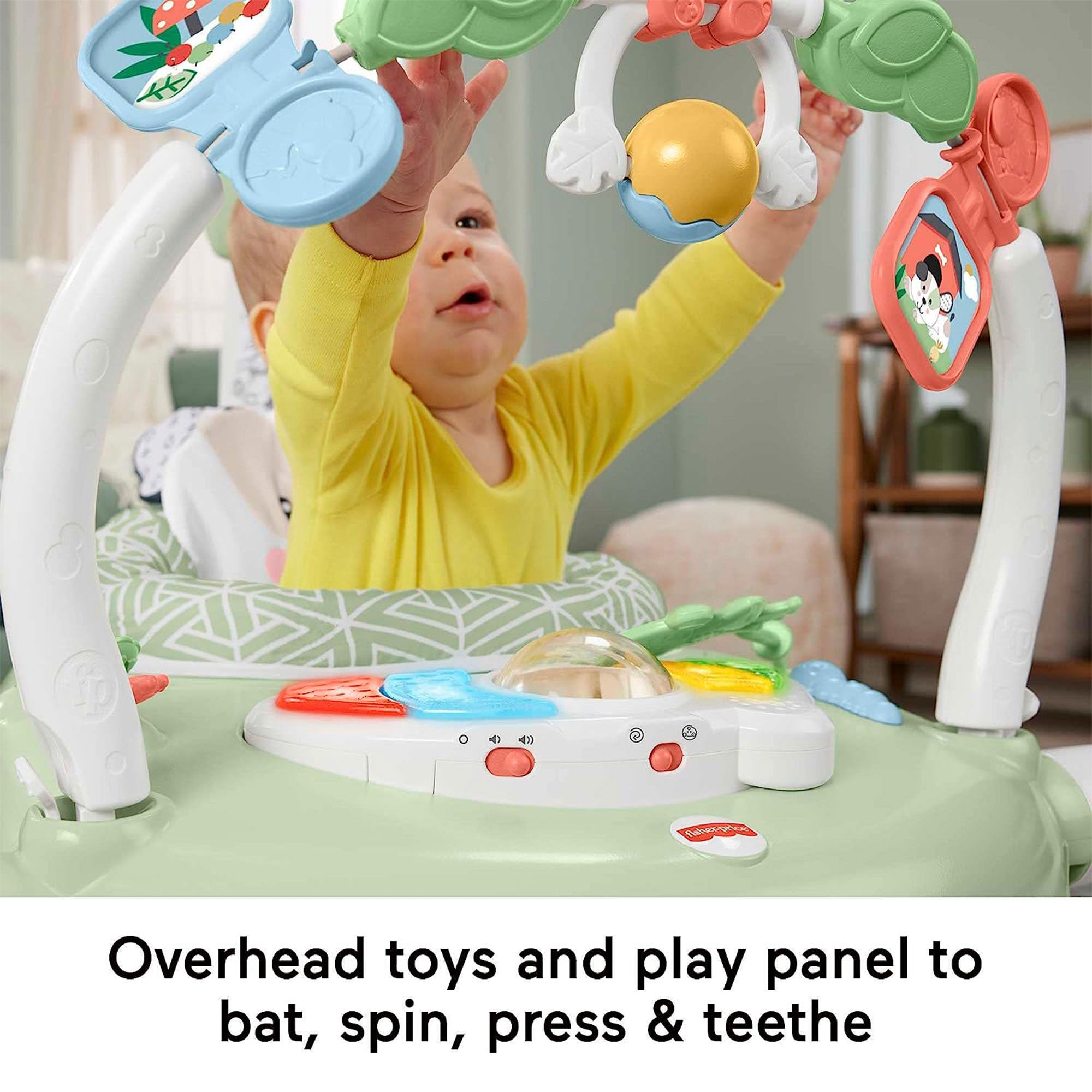 Fisher Price Puppy Perfection Jumperoo Baby Bouncer Activity Center (Open Box) - VMInnovations