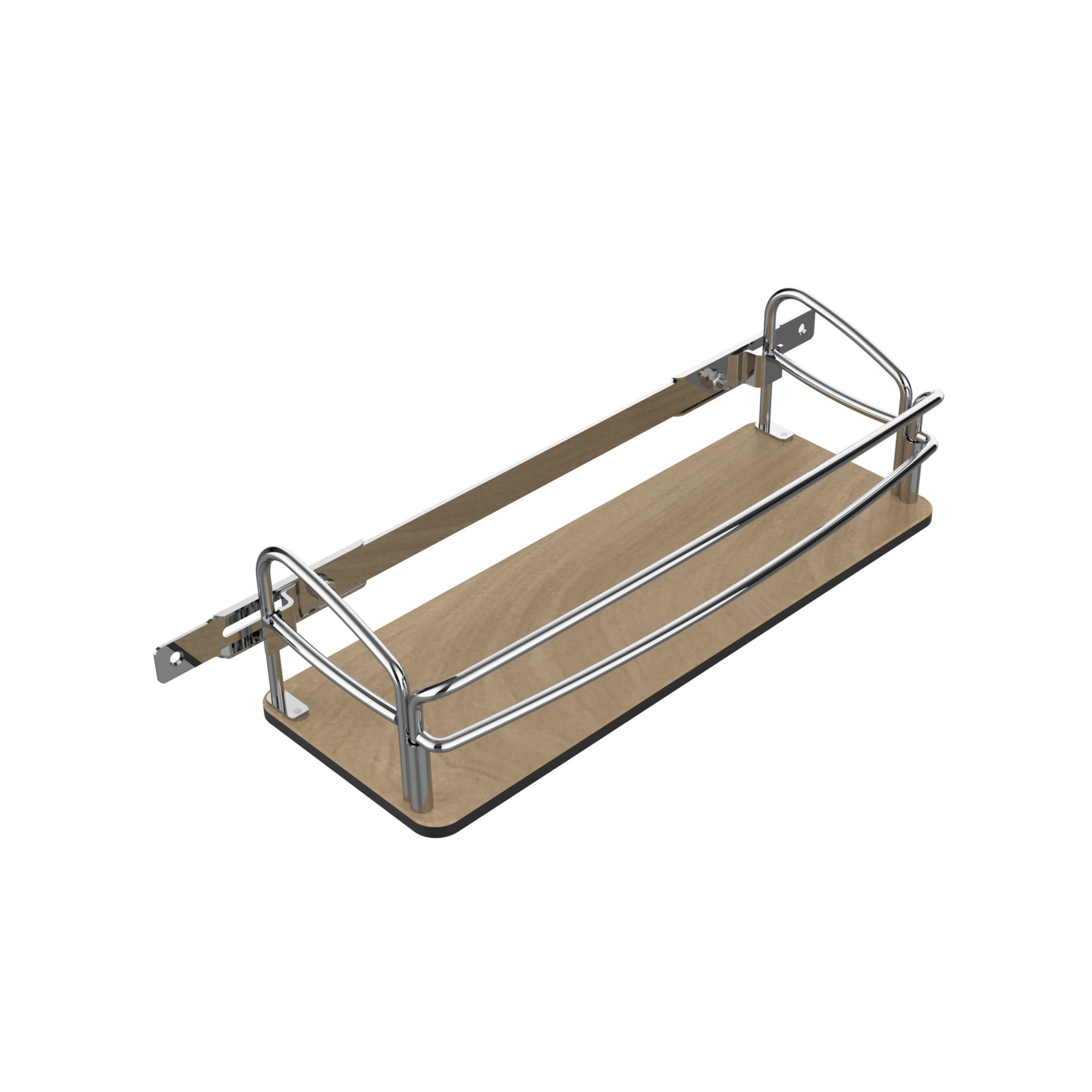Rev-A-Shelf Steel Door/Wall Mount Spice Rack Pantry Shelf Organizer, 54DS-14-1