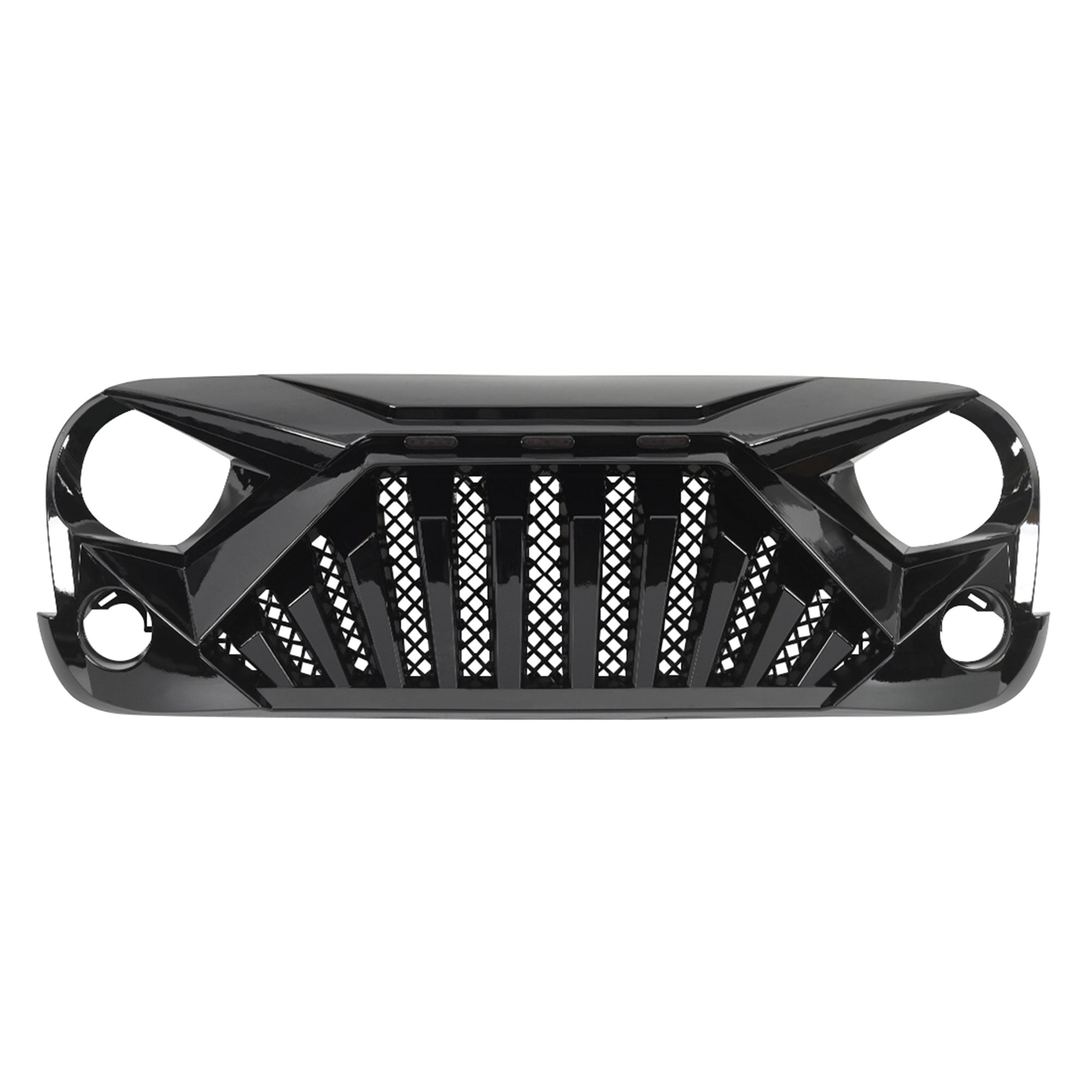 American Modified Grille Compatible with 07-18 Wrangler JK w/Lights (For Parts) - VMInnovations