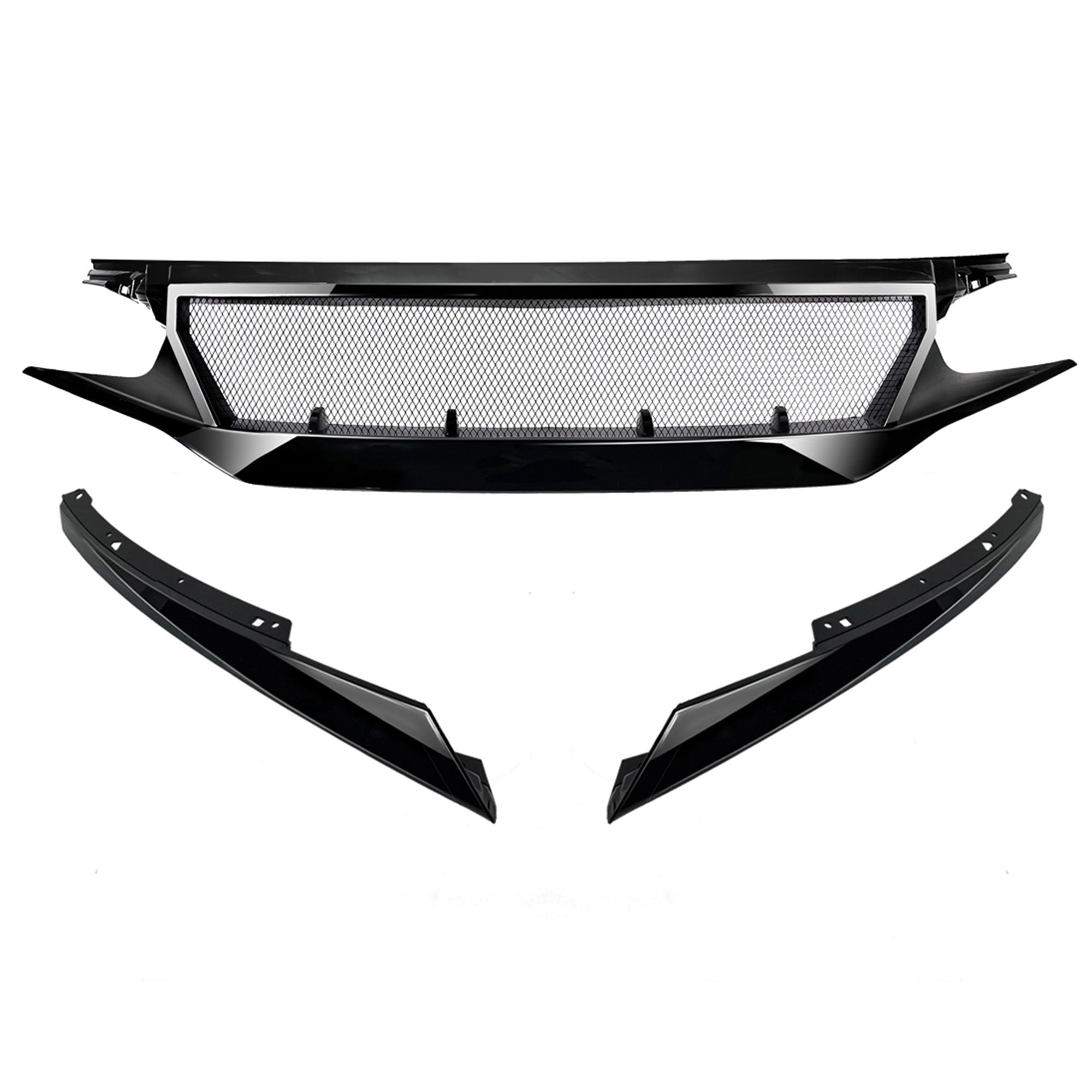 AMERICAN MODIFIED Sports Grille, '16-'21 Honda Civic/Sedan/Hatchback/FK8(Used) - VMInnovations