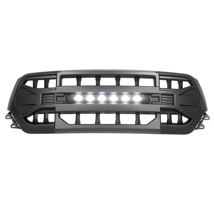 AMERICAN MODIFIED Armor Grille w/Off Road Lights for 2019 to 2024 Dodge Ram 1500 - VMInnovations