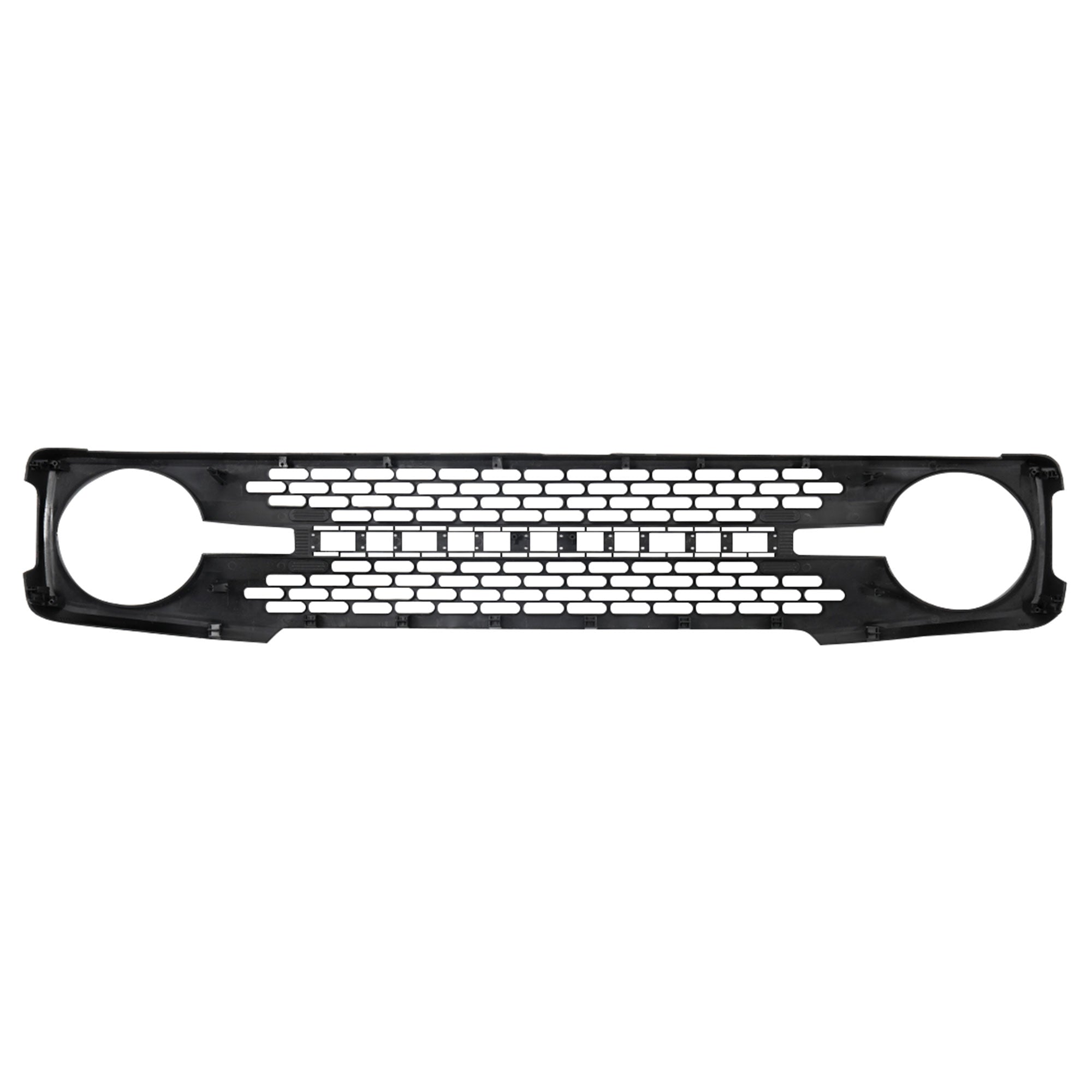 AMERICAN MODIFIED Grille w/DIY Letters for 21-23 Ford Bronco, Black (Open Box) - VMInnovations