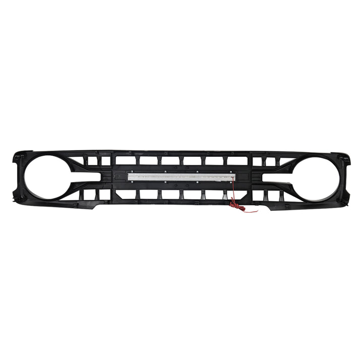 AMERICAN MODIFIED Armor Grille for 2021 to 2023 Ford Bronco w/Off Road Lights - VMInnovations