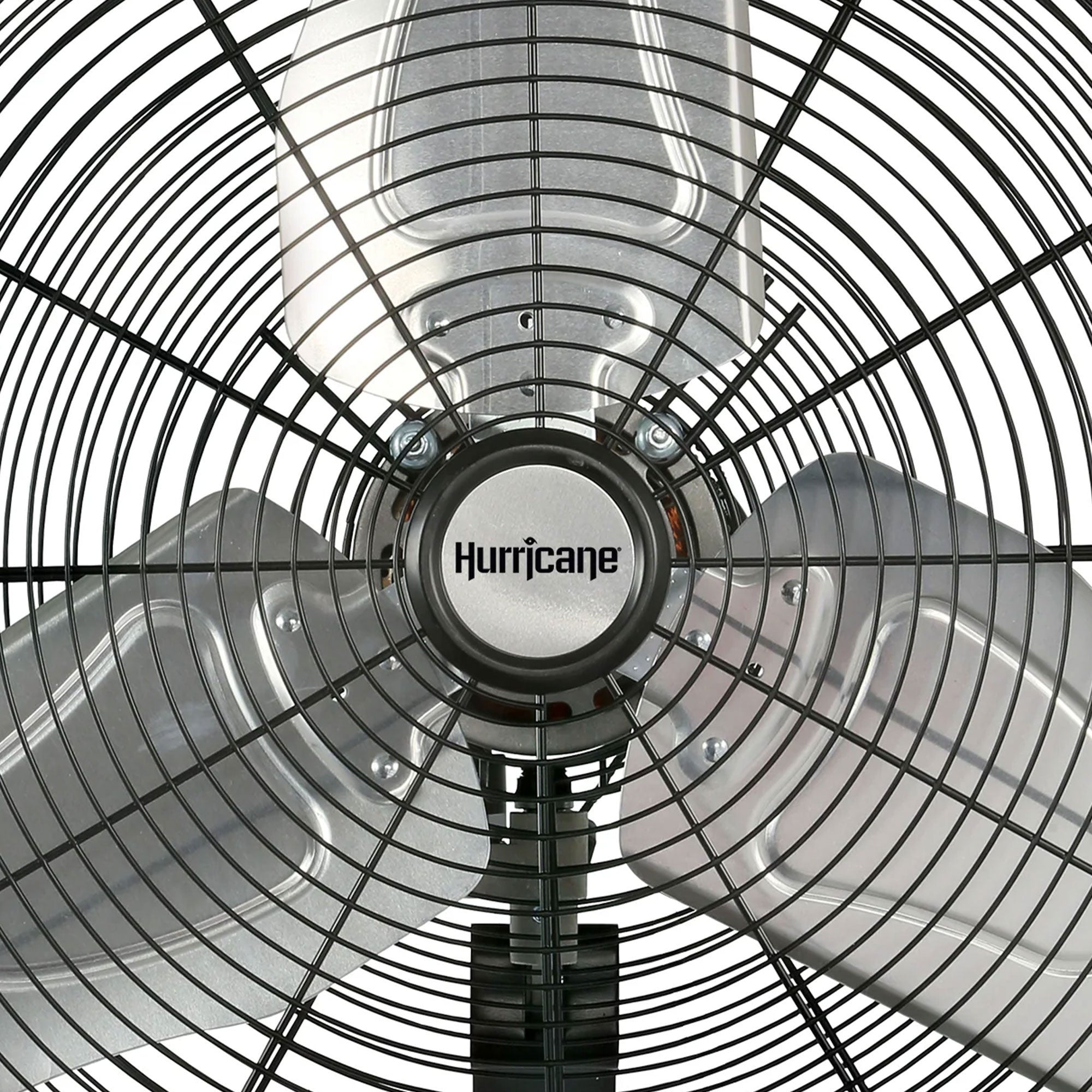Hurricane 20" Pro Commercial Grade Classic Oscillating Wall Fan, Black, 2 Pack