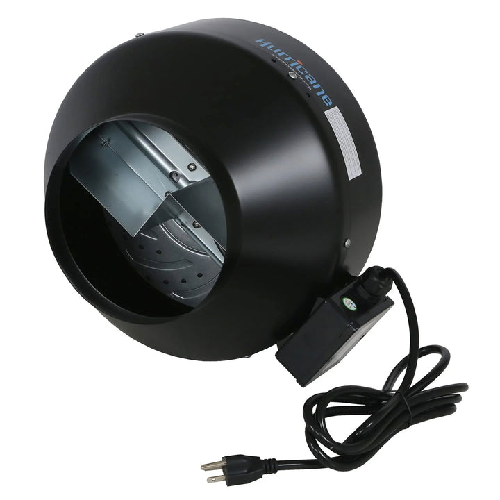 Hurricane 8" Commercial Grade Inline Wall Fan For HVAC & Ventilation (2 Pack) - VMInnovations