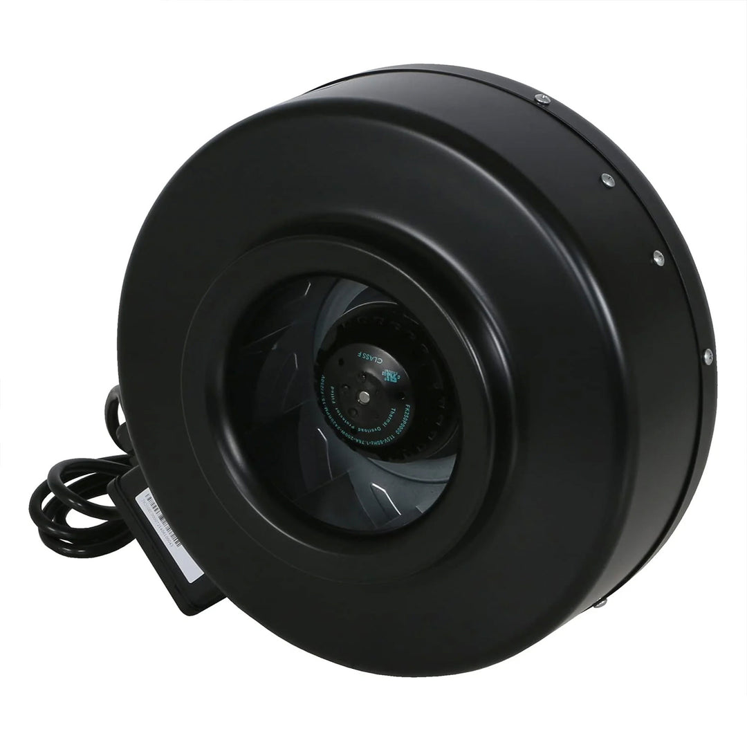 Hurricane 8" Commercial Grade Inline Wall Fan For HVAC & Ventilation (2 Pack) - VMInnovations