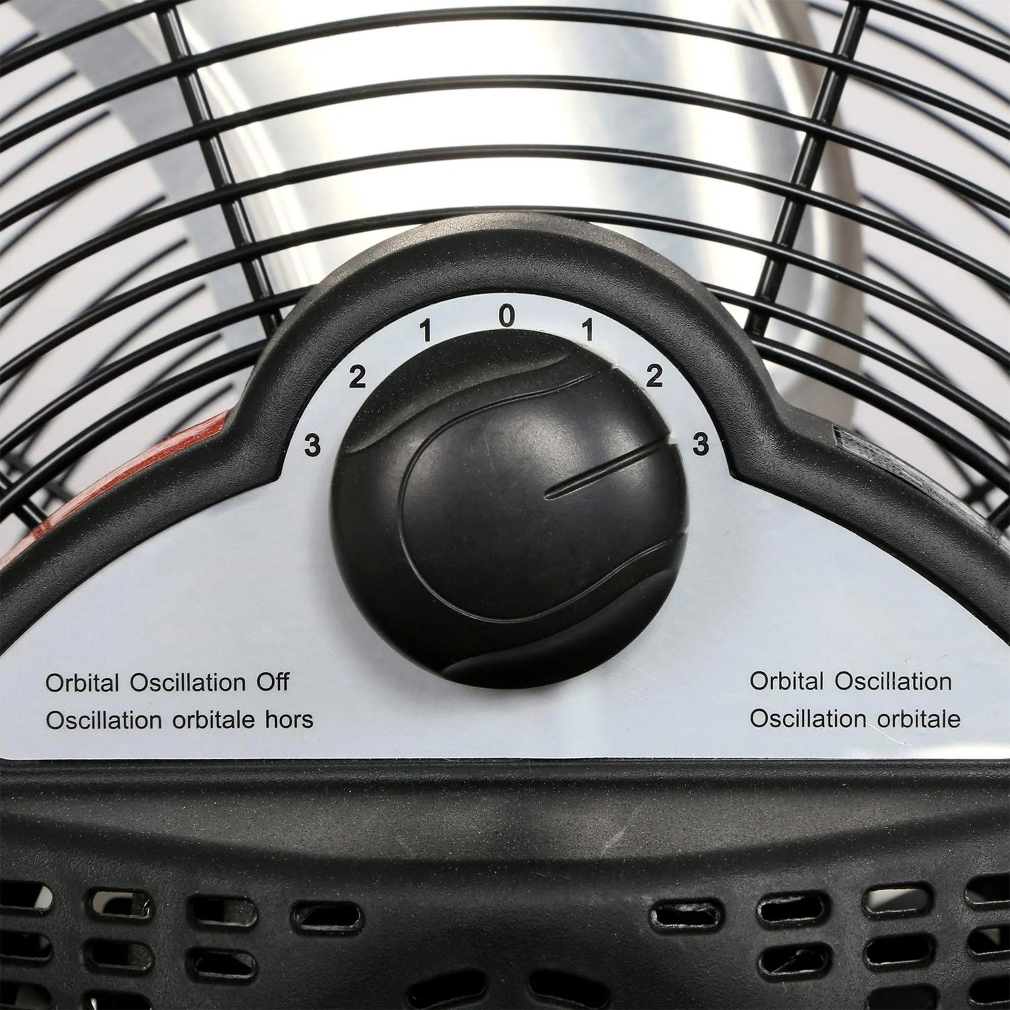 Hurricane Pro Series 16" High Velocity Metal Orbital Floor Fan, Black (2 Pack) - VMInnovations