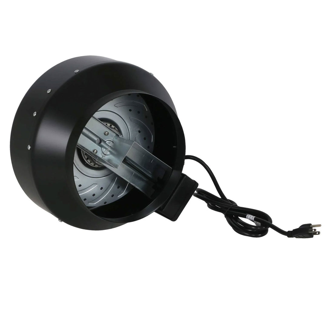 Hurricane 10" Commercial Grade Inline Wall Fan For HVAC & Ventilation (2 Pack) - VMInnovations