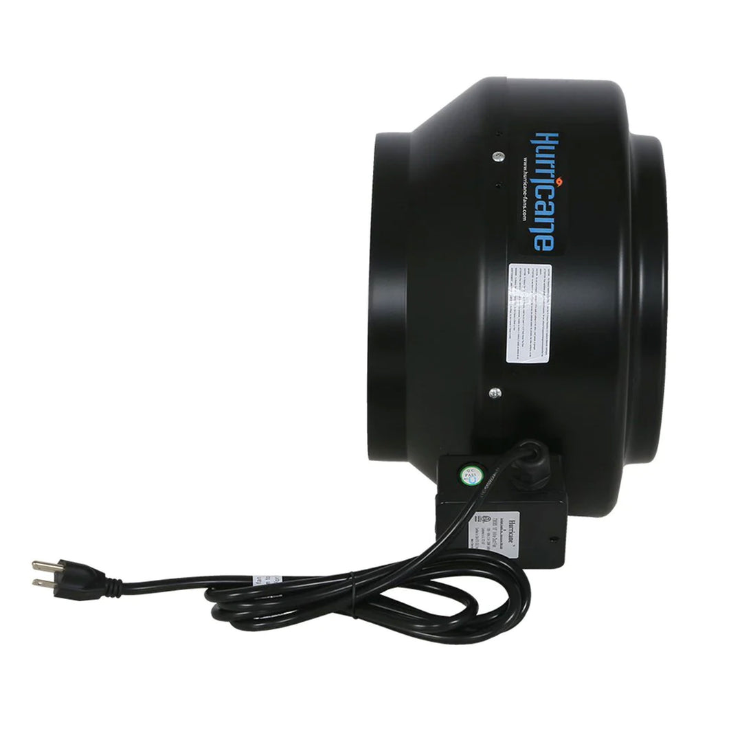 Hurricane 10" Commercial Grade Inline Wall Fan For HVAC & Ventilation (2 Pack) - VMInnovations