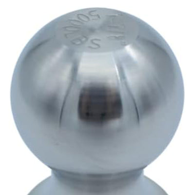 Aluma-Tow 1 7/8 Inch Powder Coated Hitch Ball Replacement, Chrome Plated Steel