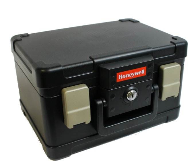 HONEYWELL 1102 Fire/Water Resistant Protection Document Chest Safe .15 Cu Ft