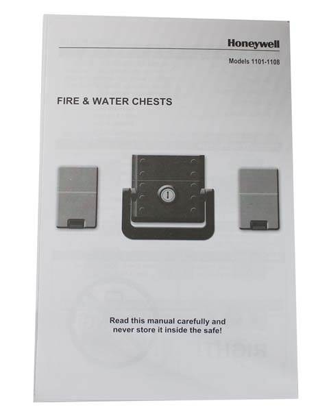 HONEYWELL 1102 Fire/Water Resistant Protection Document Chest Safe .15 Cu Ft