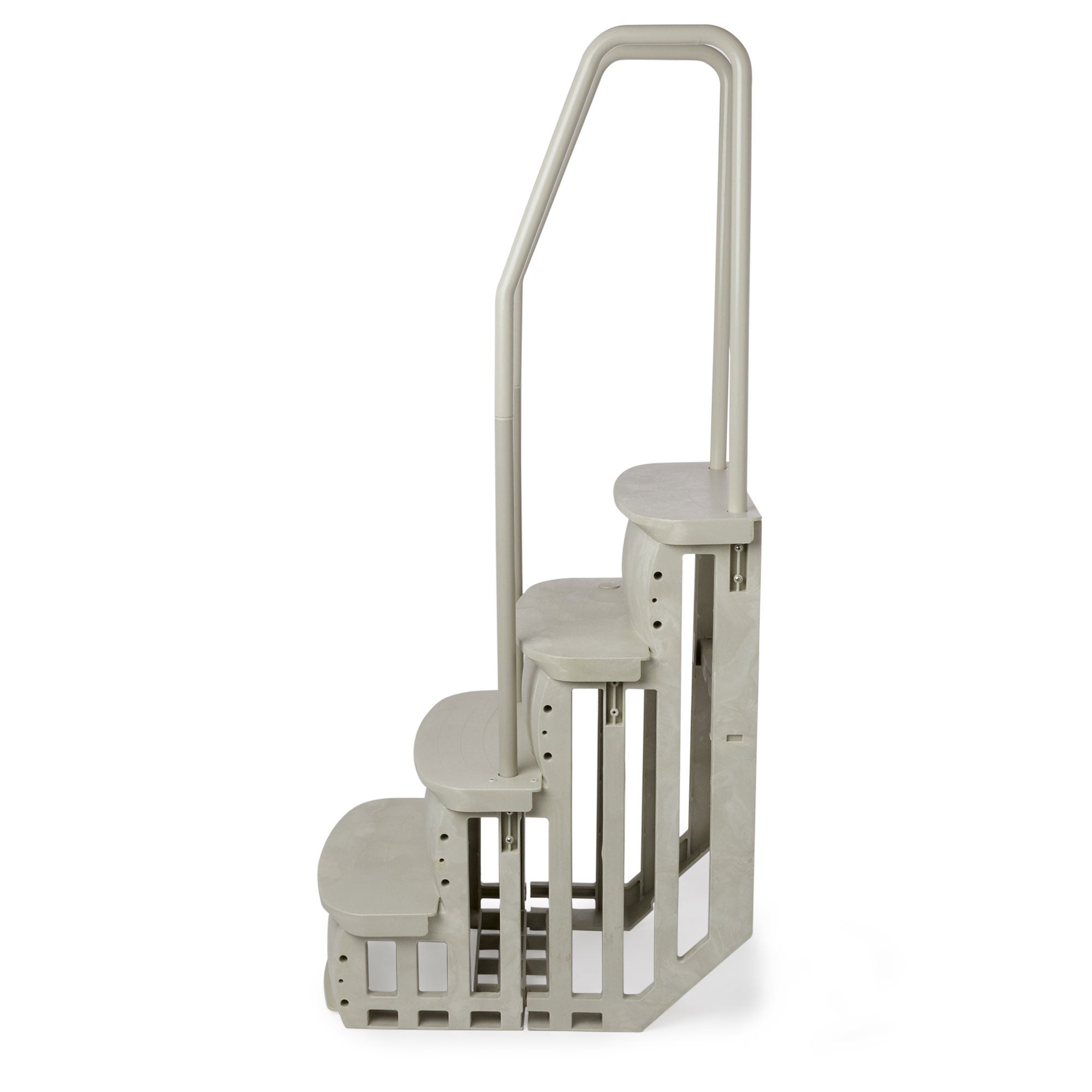 Main Access Large Ladder Guard Mat, Gray + Main Access iStep Step Ladder, Taupe - VMInnovations