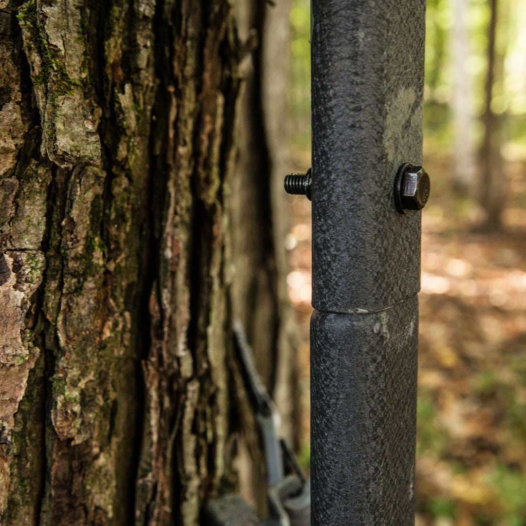 Hawk Traction Climbing Stick, 20' Tree Climbing Ladder Hunting Gear, Extra Grip - VMInnovations