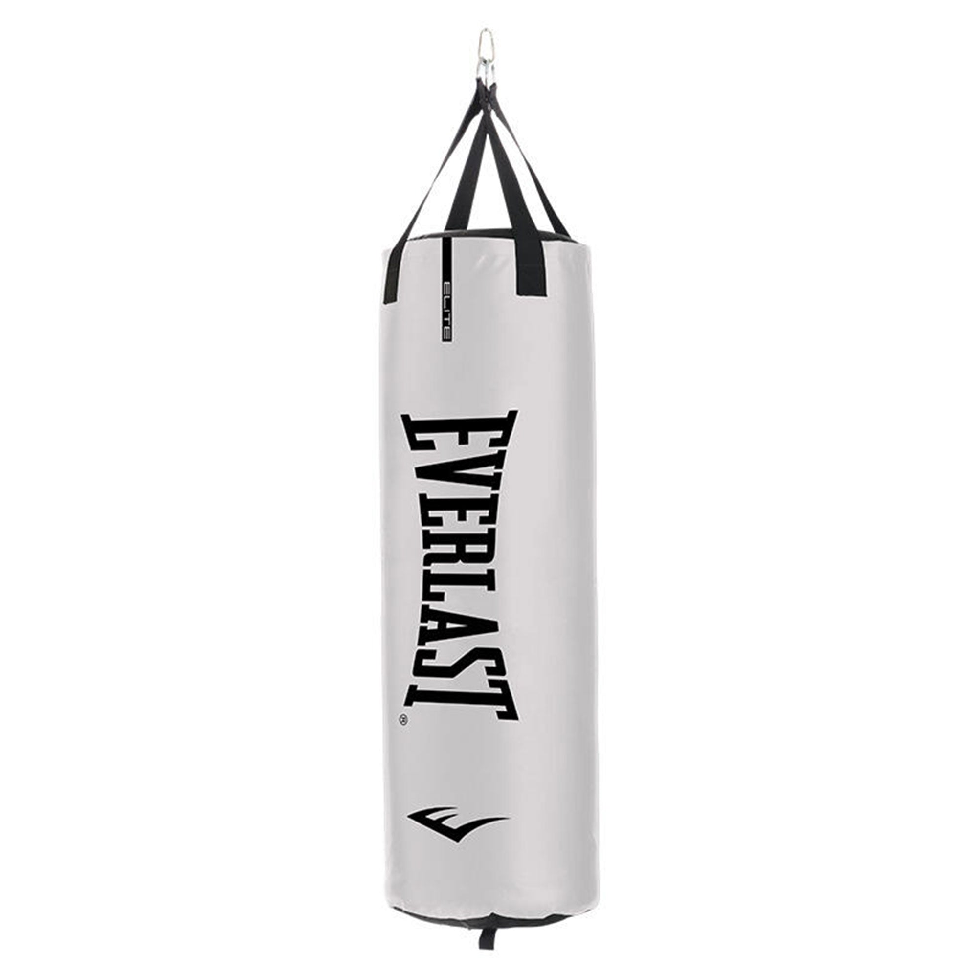 Everlast Elite 70lb Heavy Bag with Hanging Strap & D Rings, White (Open Box) - VMInnovations