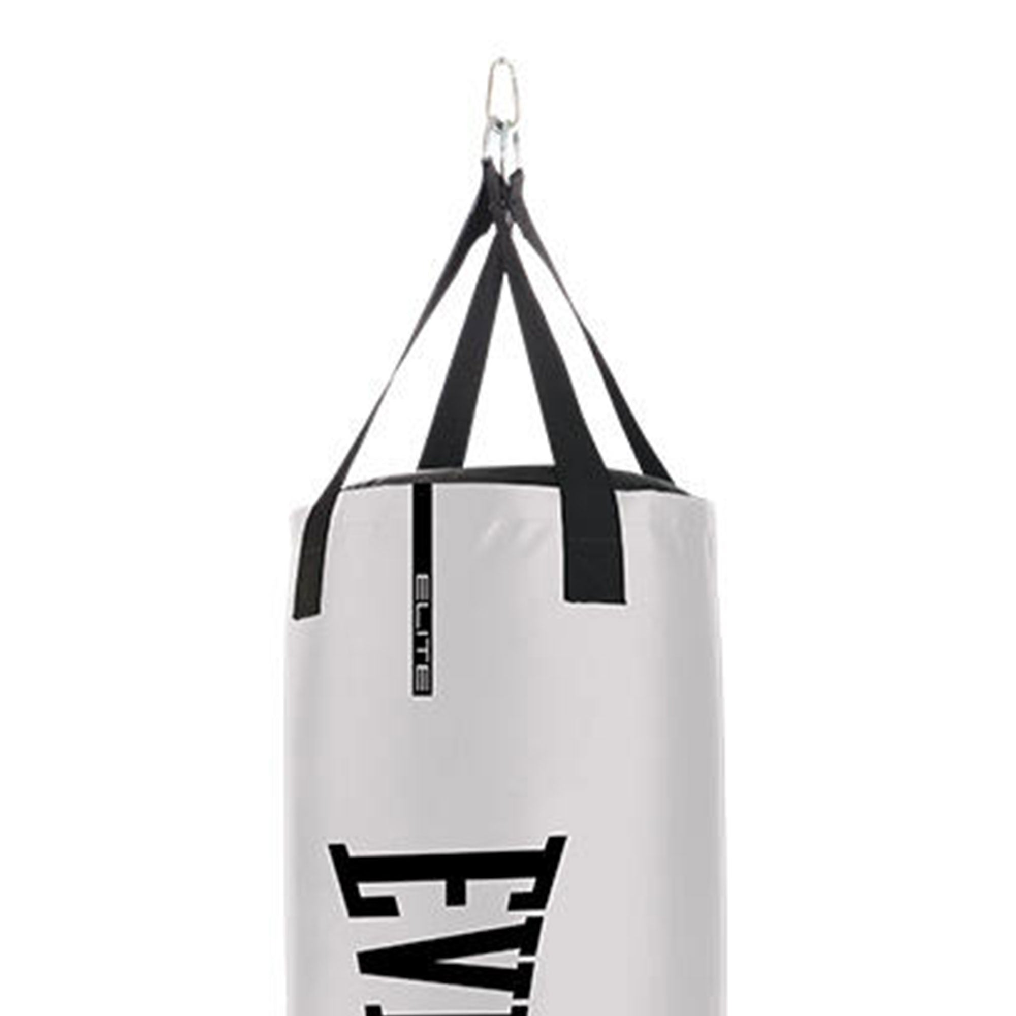 Everlast Elite 70lb Heavy Bag with Hanging Strap & D Rings, White (Open Box) - VMInnovations