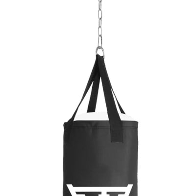 Everlast Core Heavy Bag with Reinforced Nylon Hanging Strap and D Rings, Black
