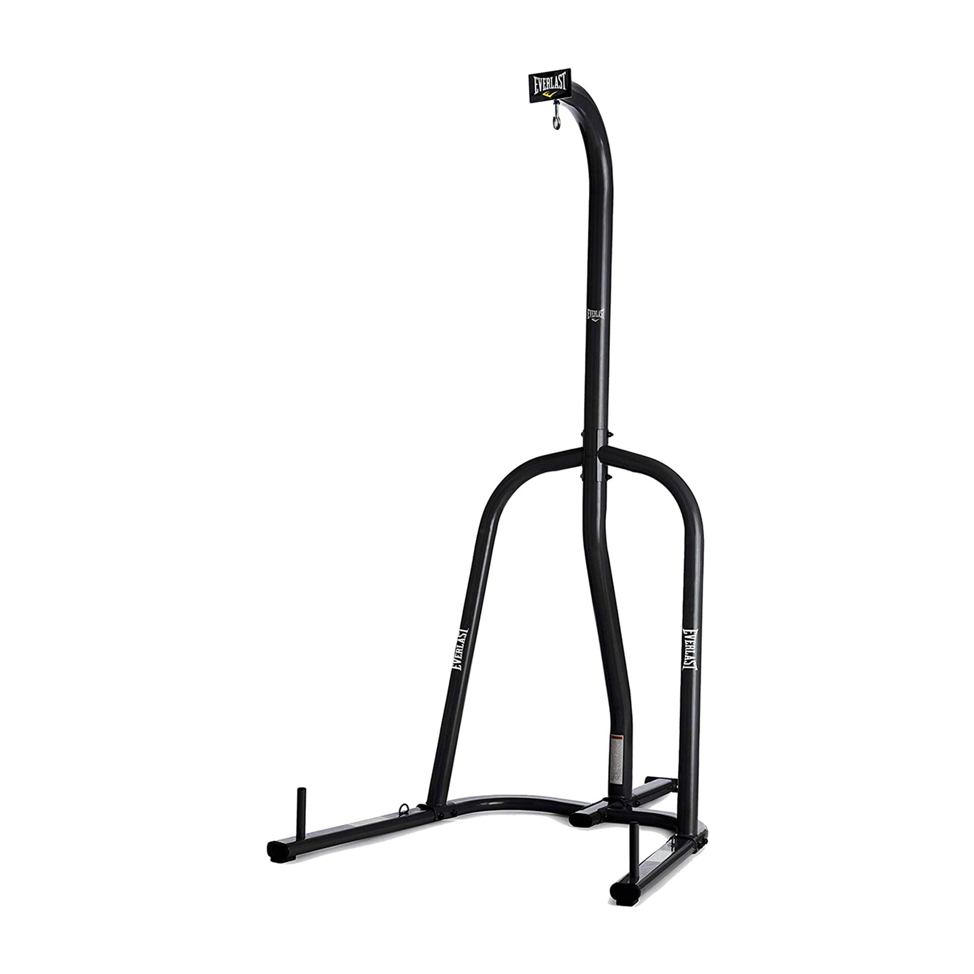 Everlast 100 Pound Bag Stand with Elite 2 Nevatear 80 Pound Punching Bag, White - VMInnovations