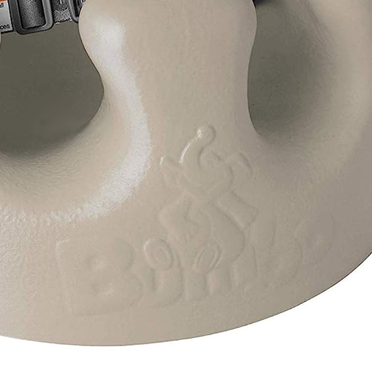 Bumbo Infant Floor Seat Sit Up Chair with Adjustable Harness, Taupe (2 Pack)