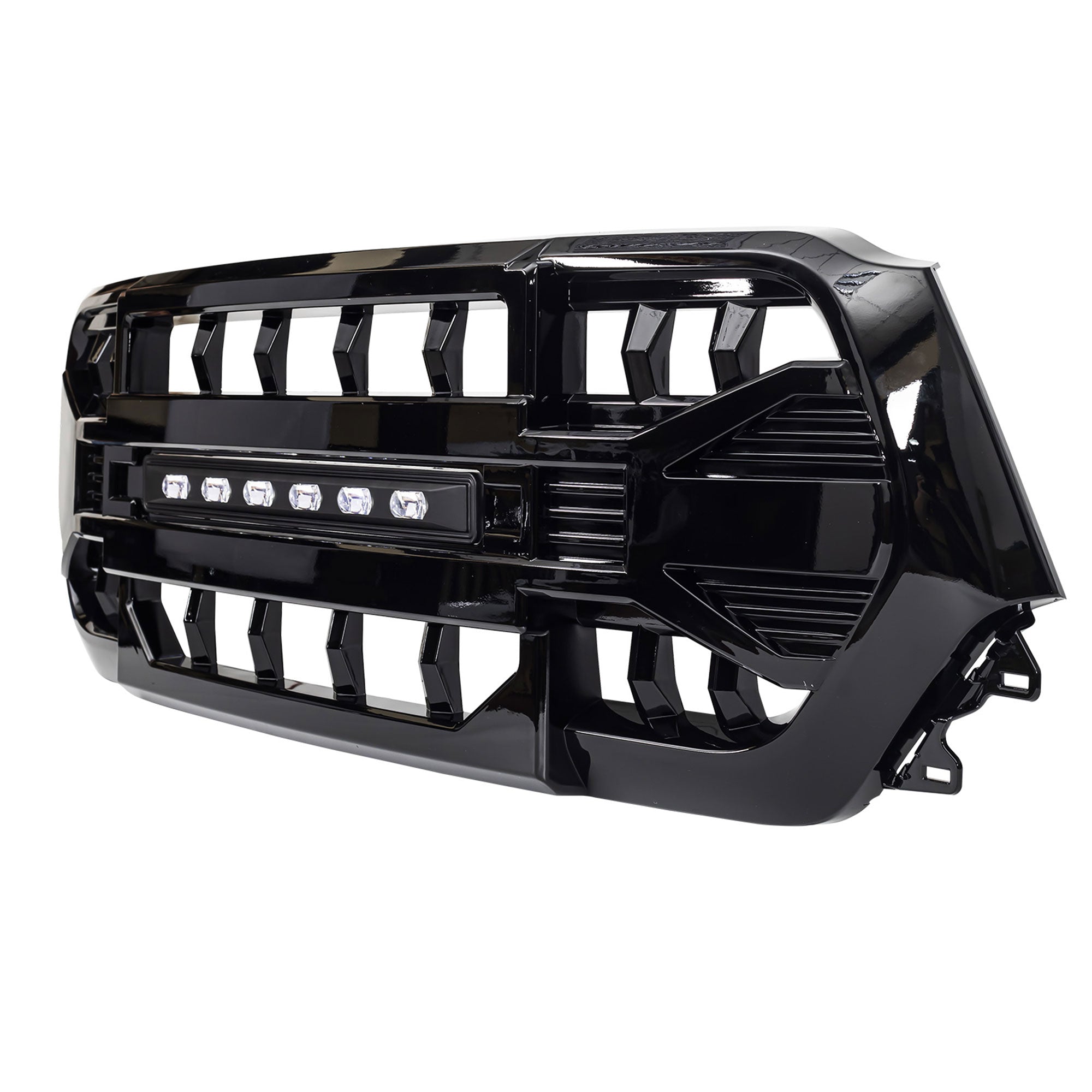 AMERICAN MODIFIED Armor Front Grille for '19-'24 Dodge Ram, Glossy Black (Used) - VMInnovations