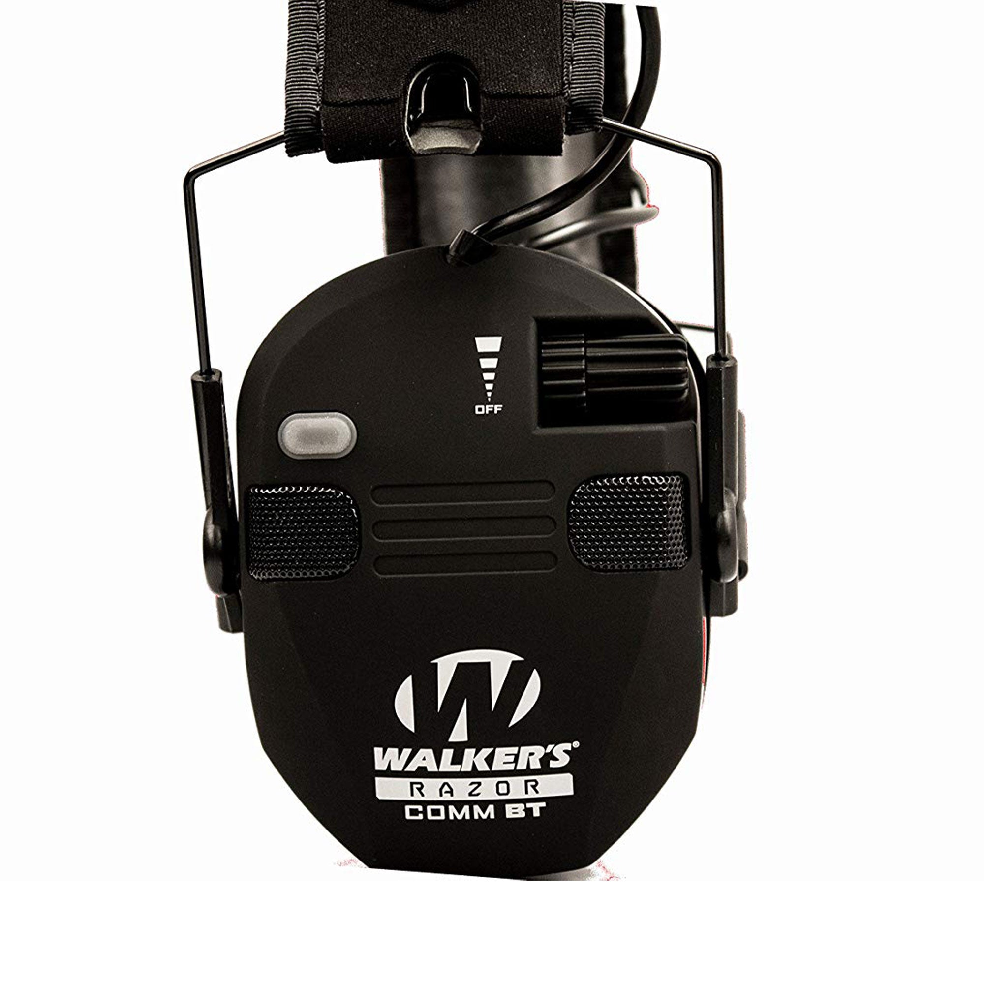Walker's Razor Electronic Bluetooth Shooting Ear Protection Muff, Black (3 Pack) - VMInnovations