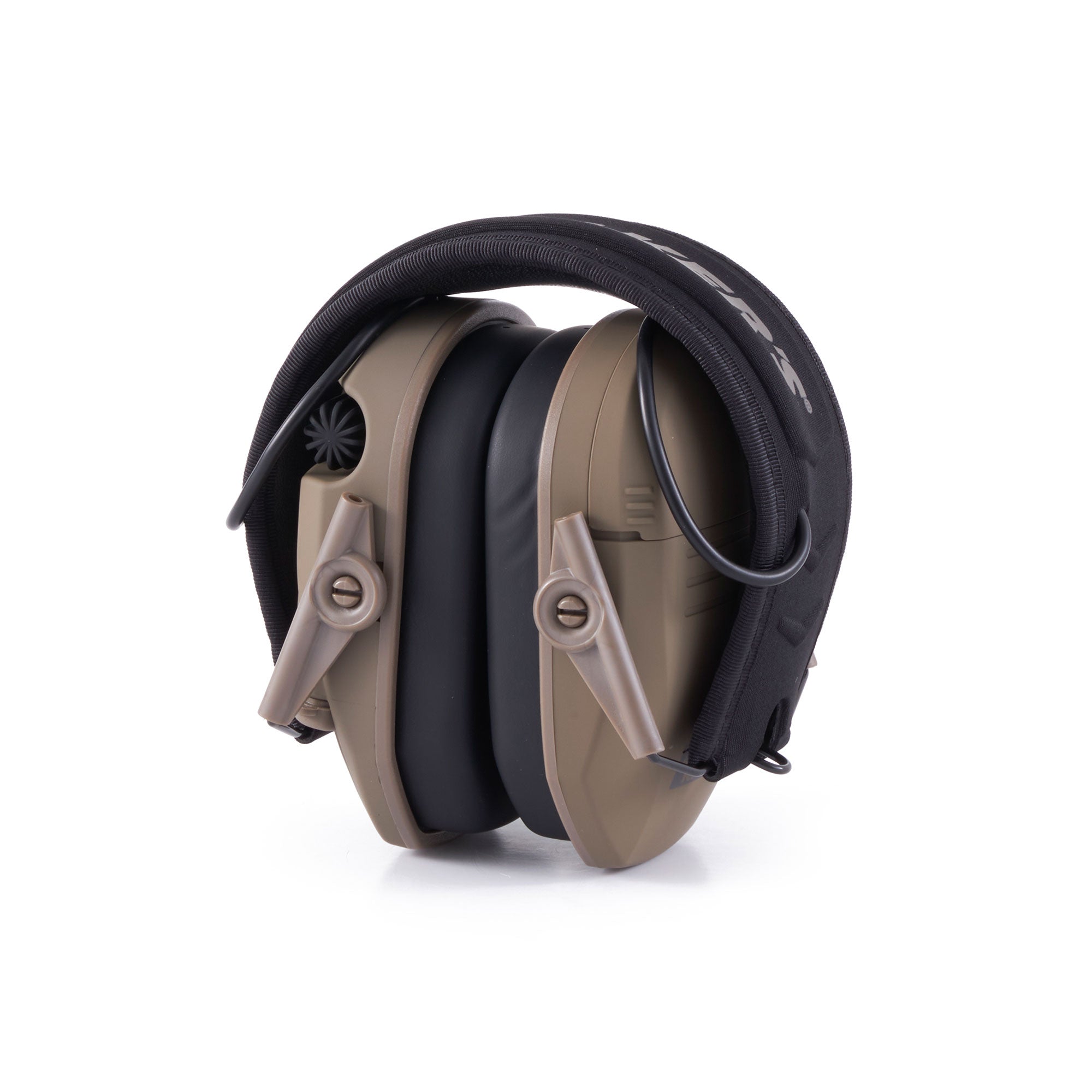 Walker's Razor Slim Shooter Folding Hearing Protection Earmuff, Black (4 Pack) - VMInnovations