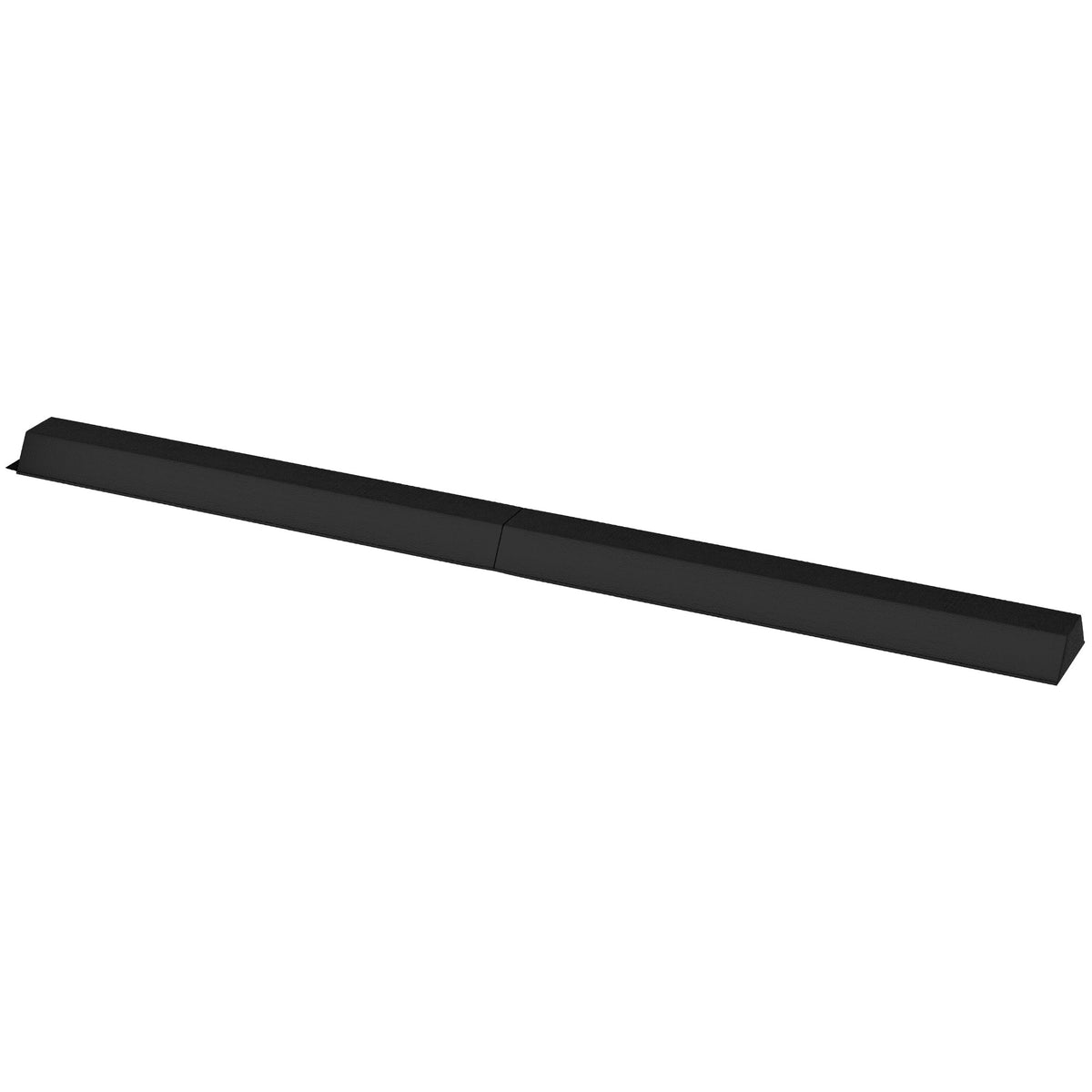 BalanceFrom 9 Foot Folding Balance Gymnastics Floor Beam with Handles, Black