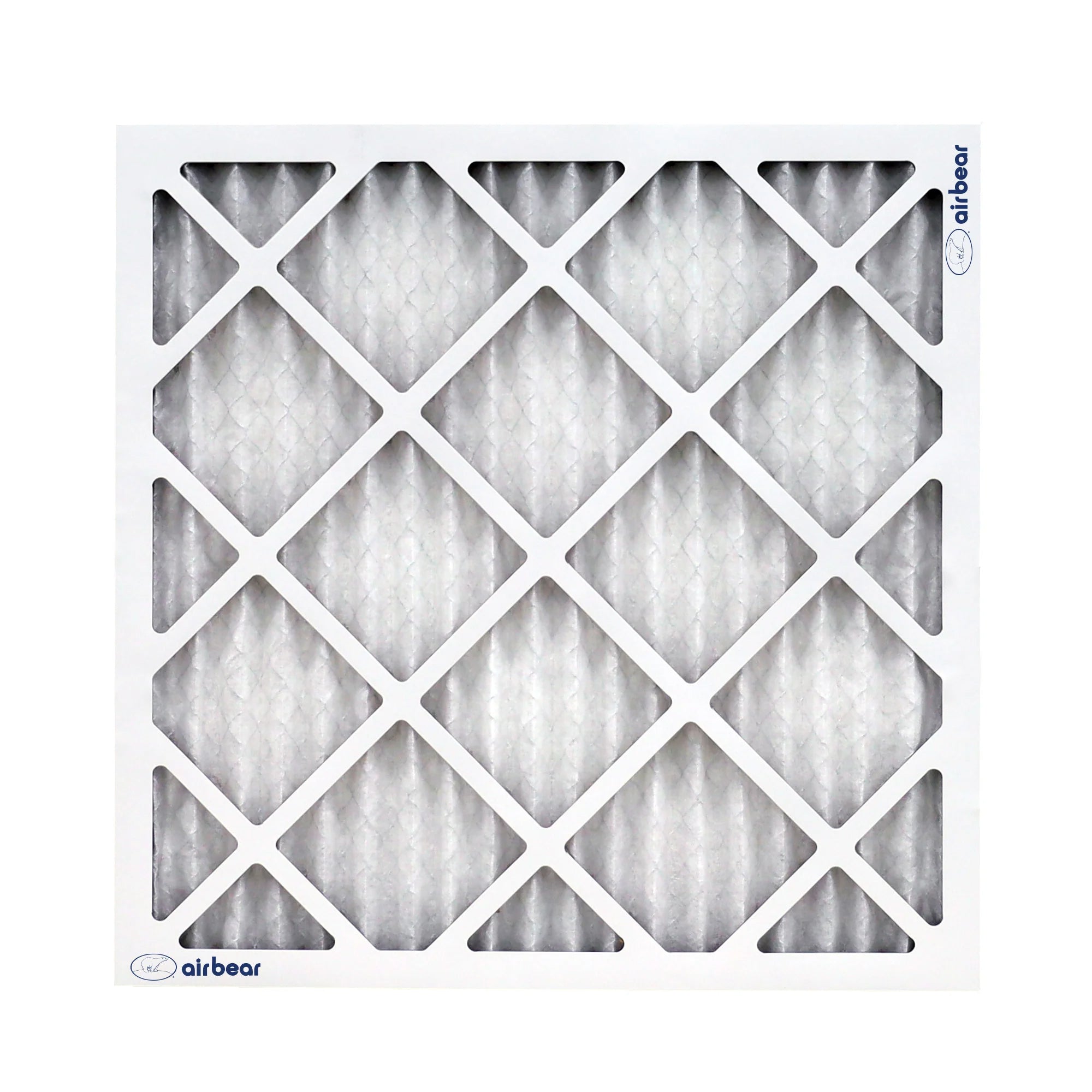 Trion MERV 13 Air Bear 20 x 20 x 1" High Efficiency Pleated HVAC Filter, 4 Pack - VMInnovations