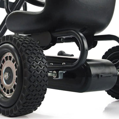 hauck Lightning Ergonomic Pedal Ride On Go Kart Toy for Boys and Girls, Black