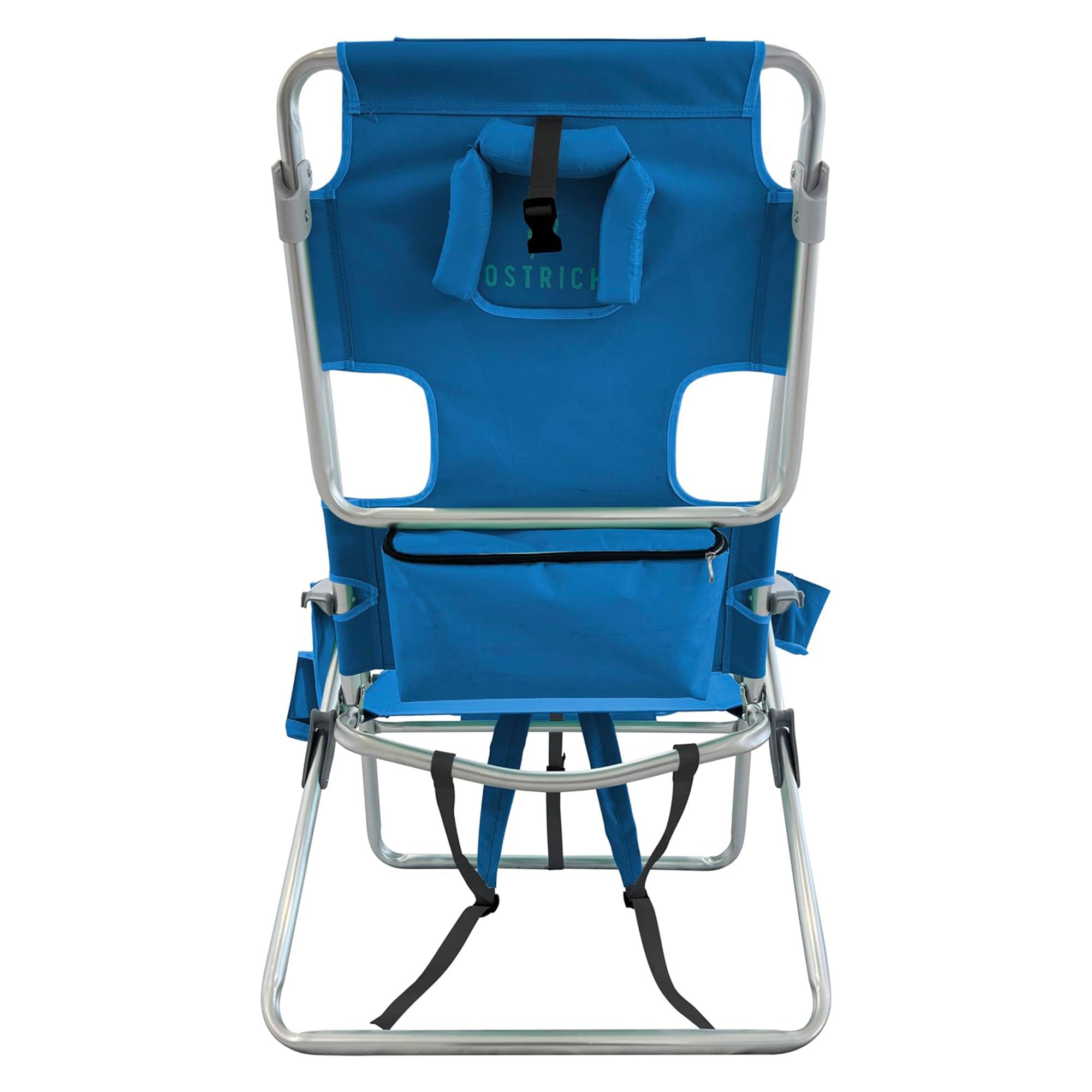 Ostrich The Backpack 3N1 Portable Chair Cooler Bag Reclining Lounger, Royal Blue