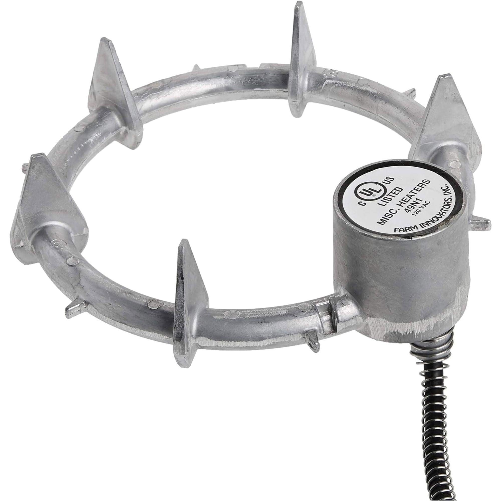 Farm Innovators Ice Chaser Cast Aluminum Submergible Tank De-Icer with Protector - VMInnovations