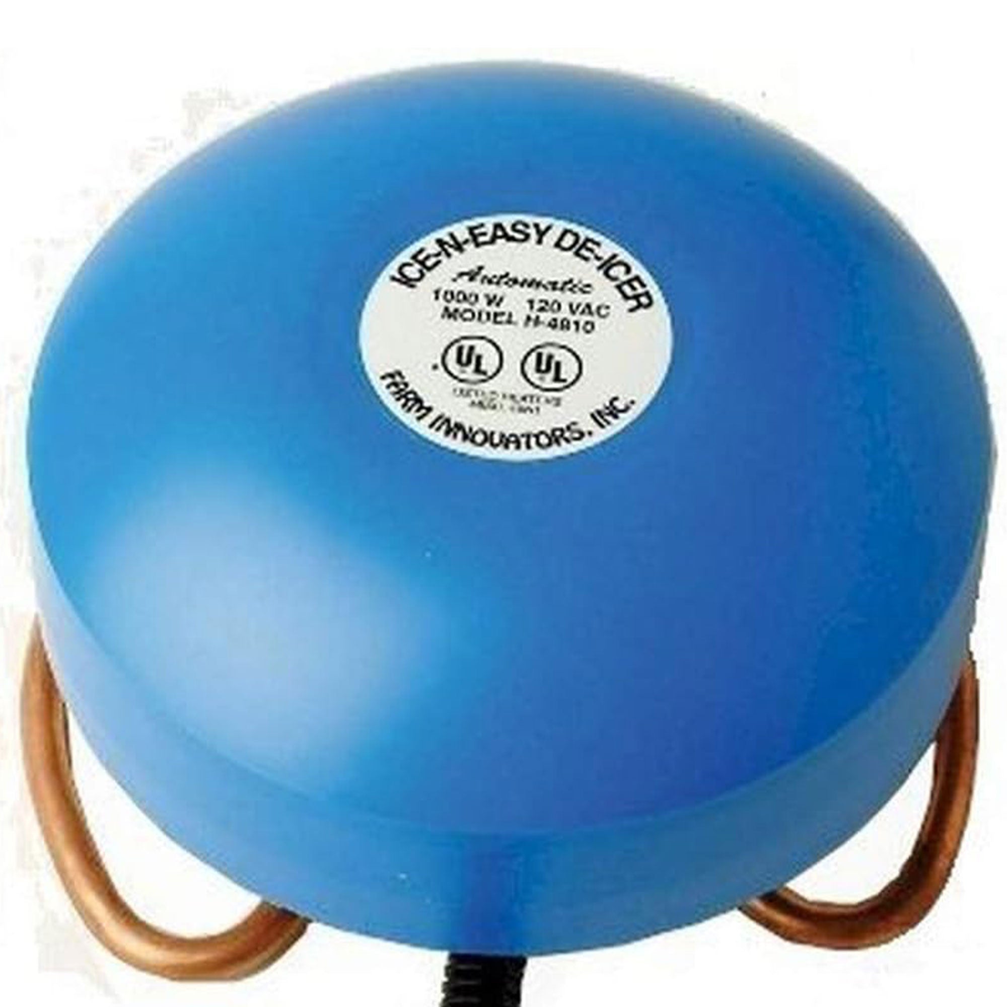 Farm Innovators Economical 1000 Watt Floating Tank De-Icer for Metal Tanks, Blue