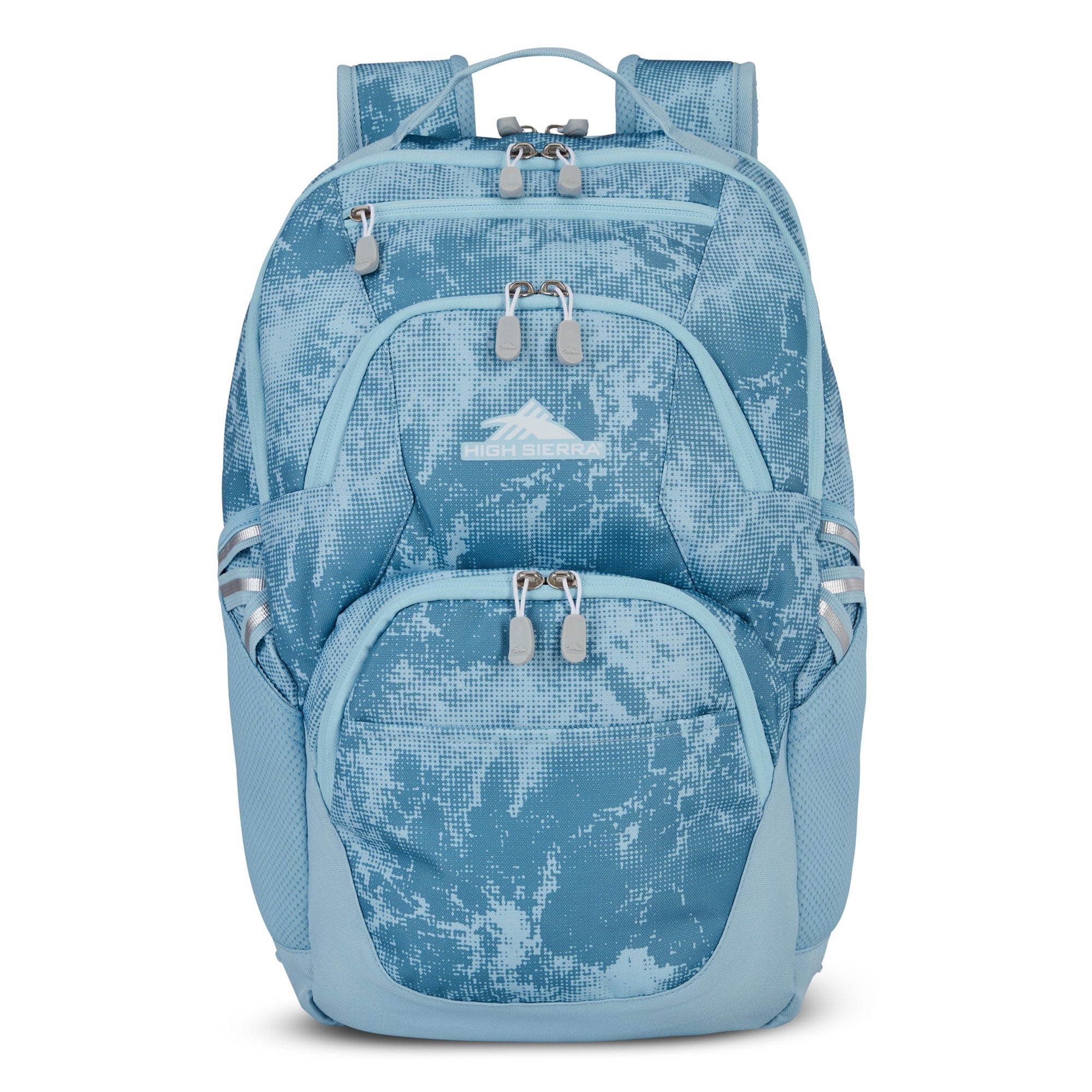 High Sierra Backpack for Laptop, Fits Most 17” Laptops, 30L, Blue Waves (Used) - VMInnovations