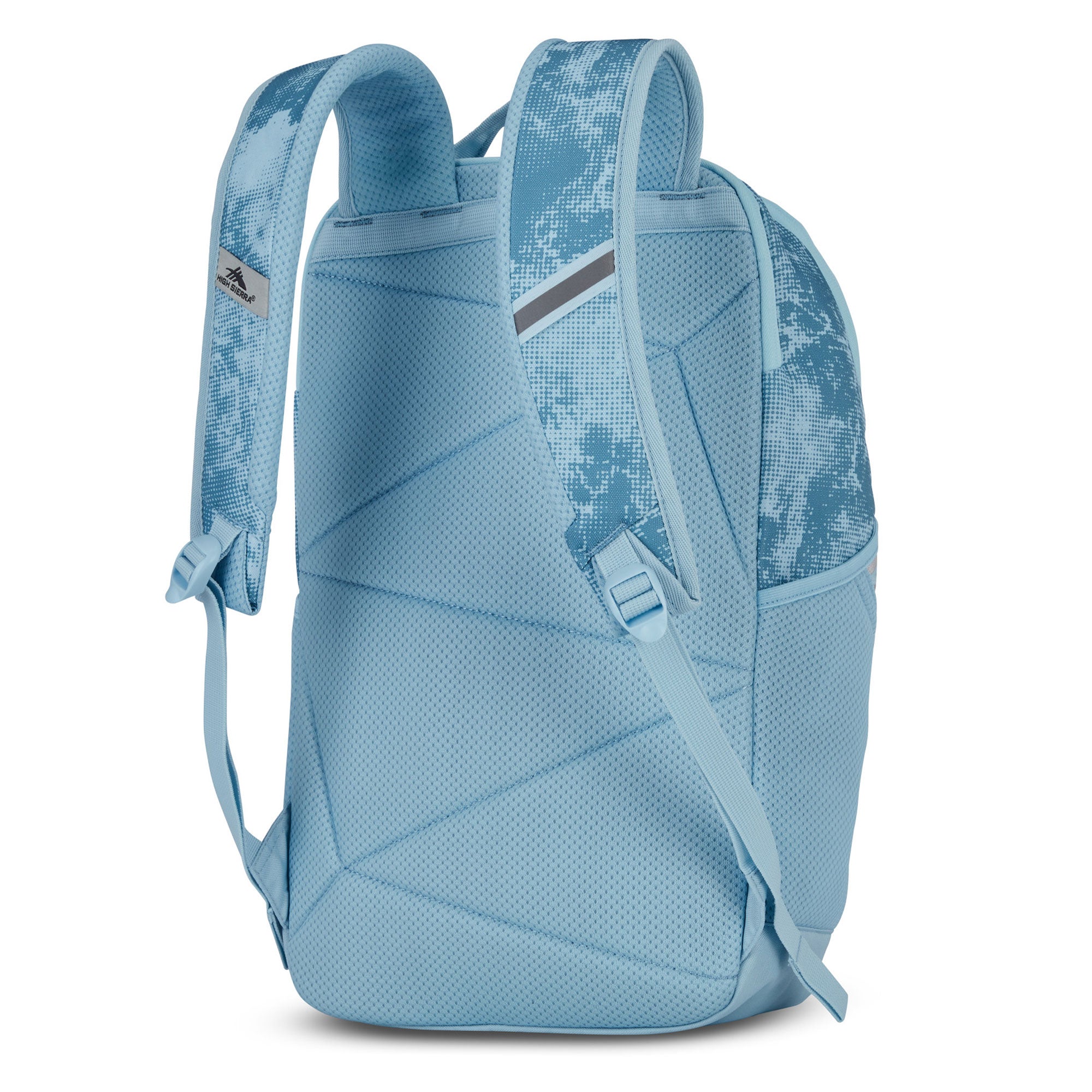 High Sierra Backpack for Laptop, Fits Most 17” Laptops, 30L, Blue Waves (Used) - VMInnovations