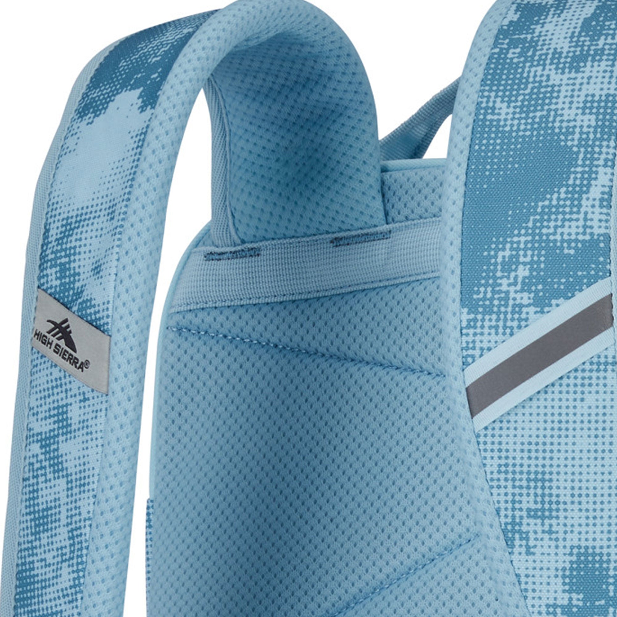 High Sierra Backpack for Laptop, Fits Most 17” Laptops, 30L, Blue Waves (Used) - VMInnovations