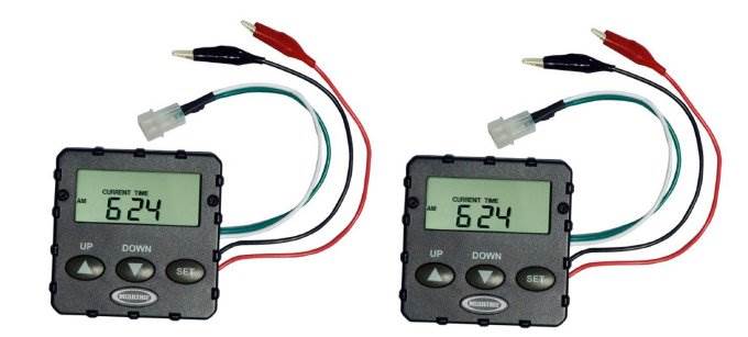 2 MOULTRIE MFH-UDT 6V Universal Digital Replacement Timers - Deer & Hog Feeders