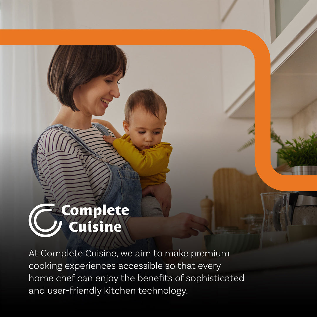 Complete Cuisine CC-EK-2000-TC Electric Kettle with Temp Control, 1.7 Liters - VMInnovations