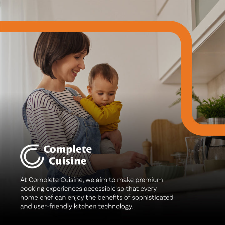 Complete Cuisine CC-EK-2000-TC Electric Kettle with Temp Control, 1.7 Liters - VMInnovations