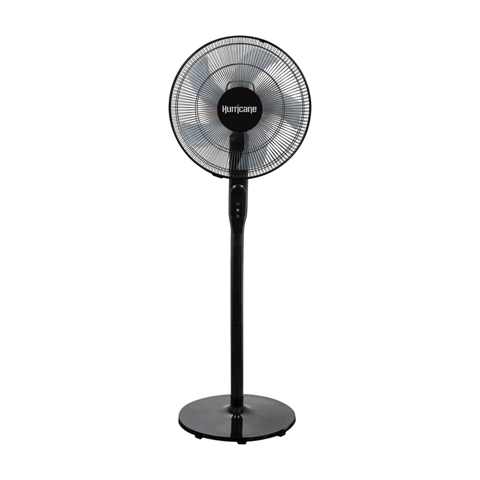 Hurricane 16 Inch Energy Efficient Adjustable Standing Fan w/12 Speed Settings - VMInnovations