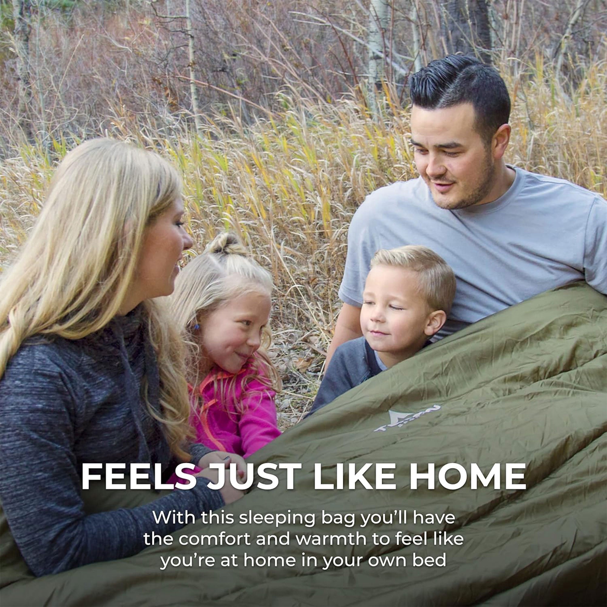 TETON Sports 0 Degree Warm Sleeping Bags for Camping & Base Camp, Green (Used) - VMInnovations