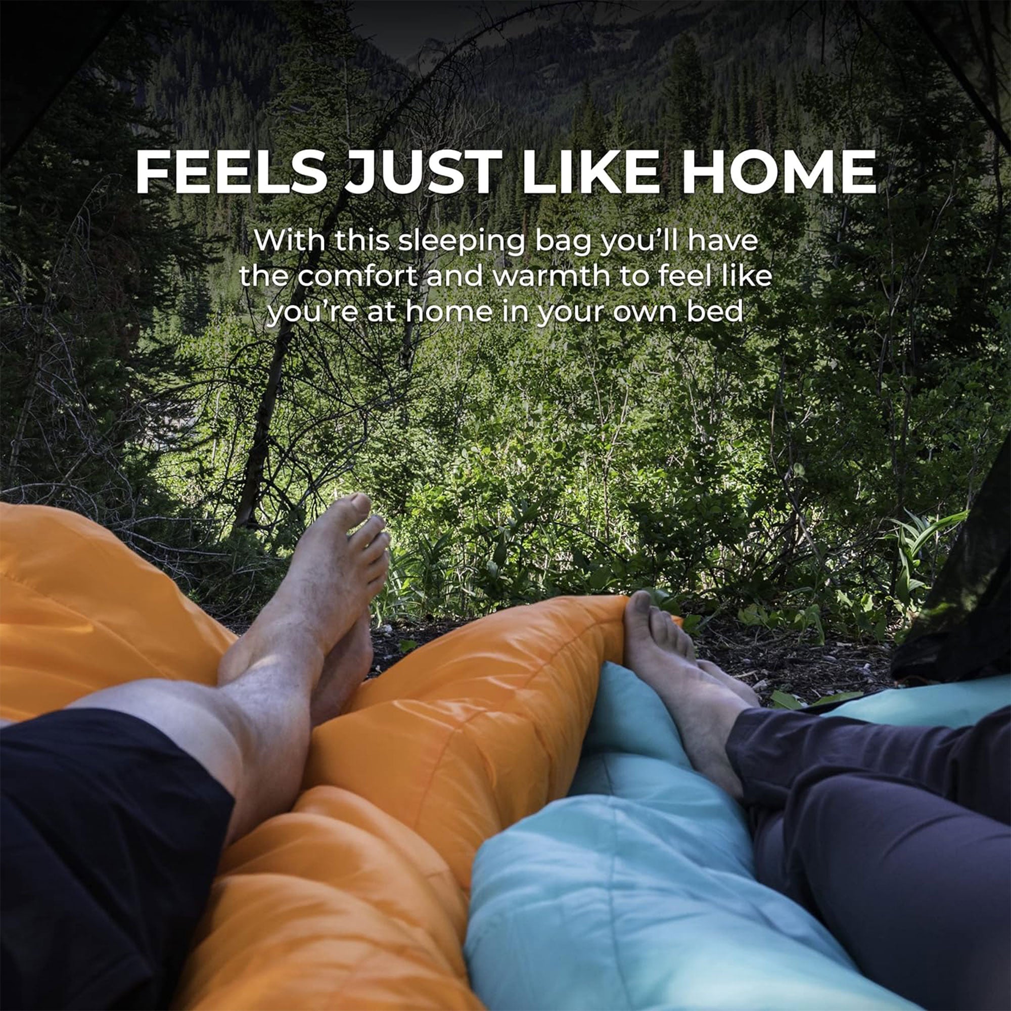 TETON Sports Celsius XL -25 Degree Left Zipper Sleeping Bag, Blue (Open Box)
