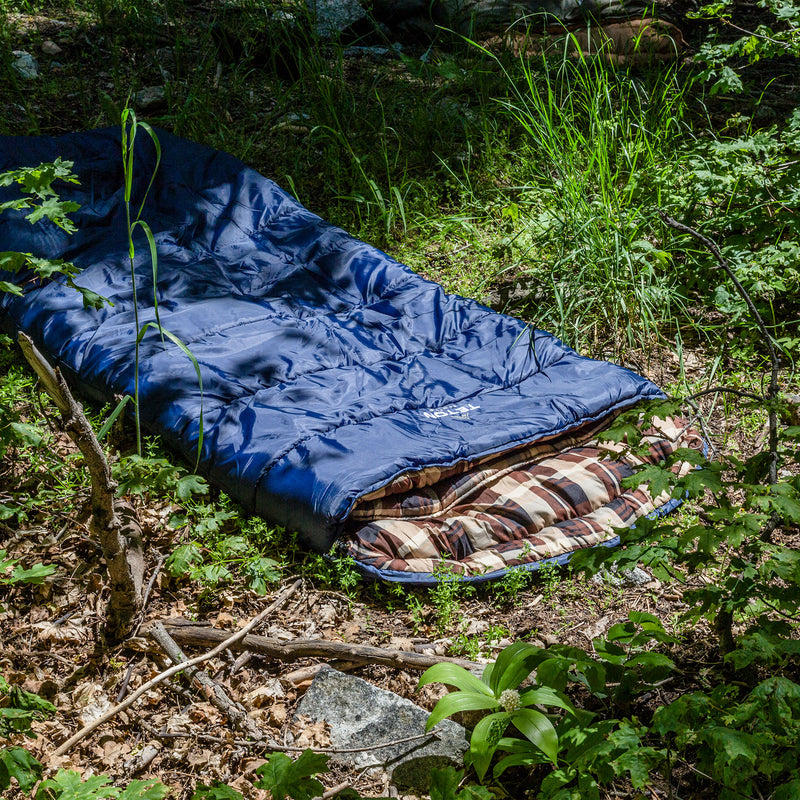 TETON Sports Celsius XL -25 Degree Right Zipper Sleeping Bag for Camping, Blue