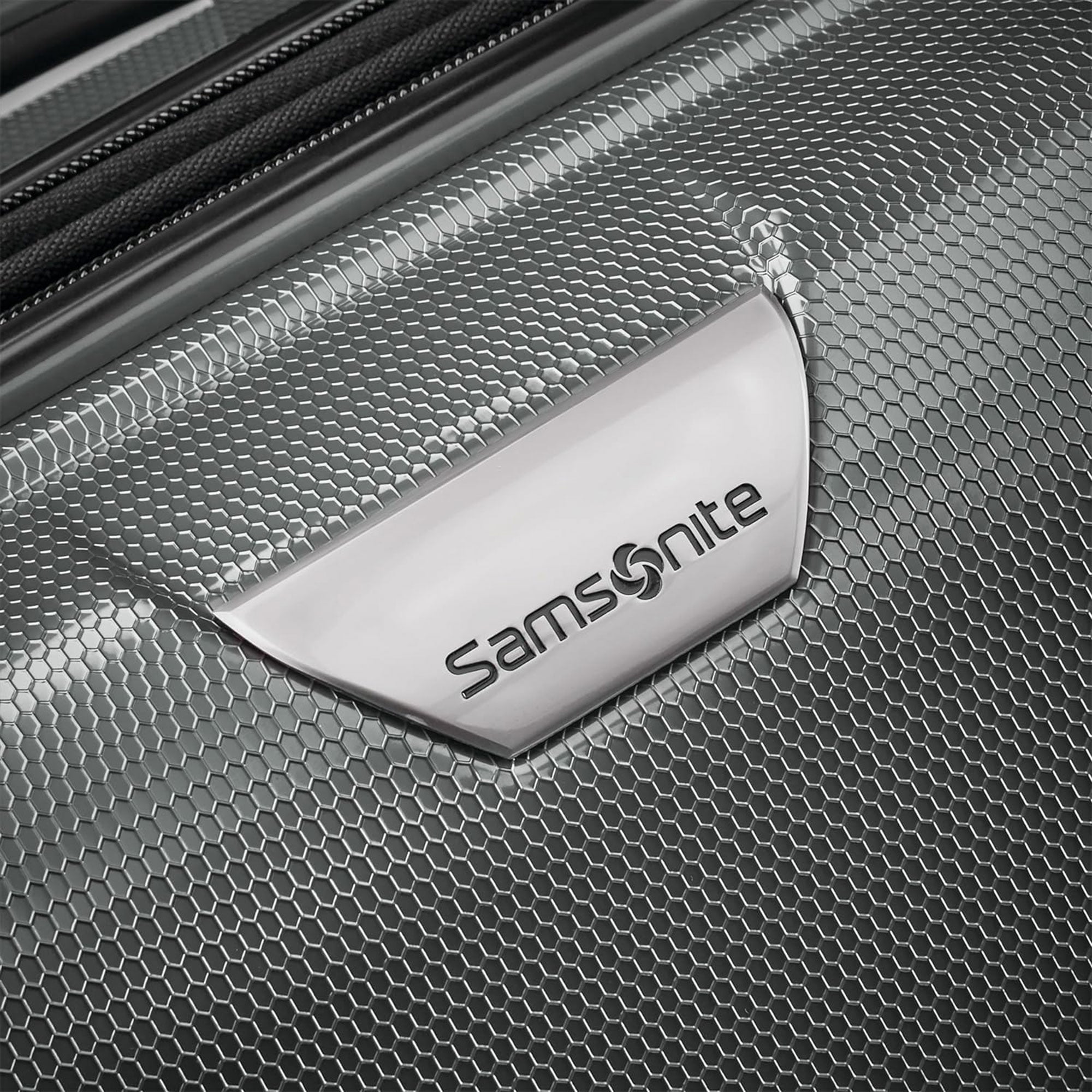 Samsonite SWERV Spinner 3pc Carry-On, Medium & Large Luggage Set, Silver (Used)