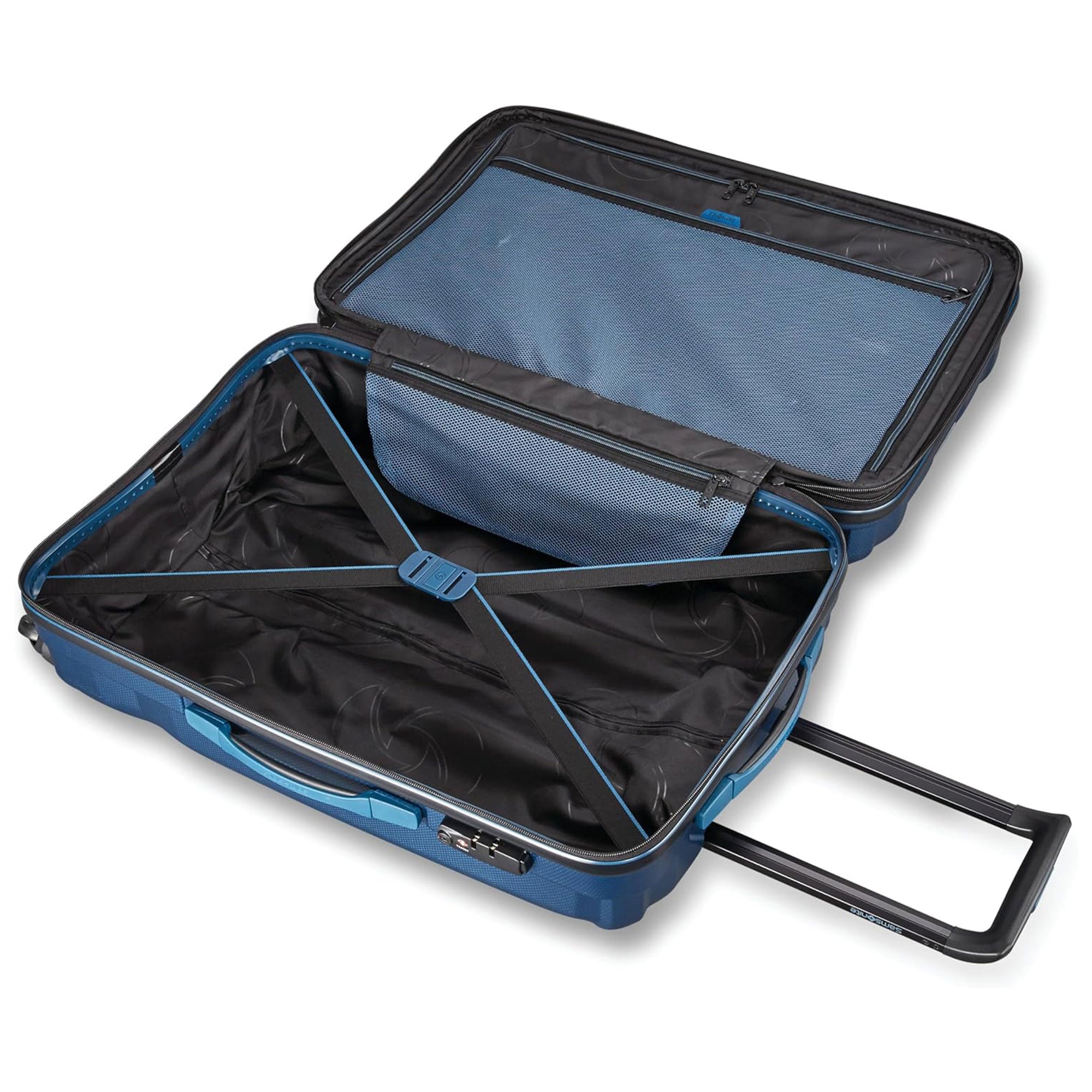 Samsonite SWERV Spinner 3pc Carry-On, Medium & Large Luggage Set, Lagoon(Used)