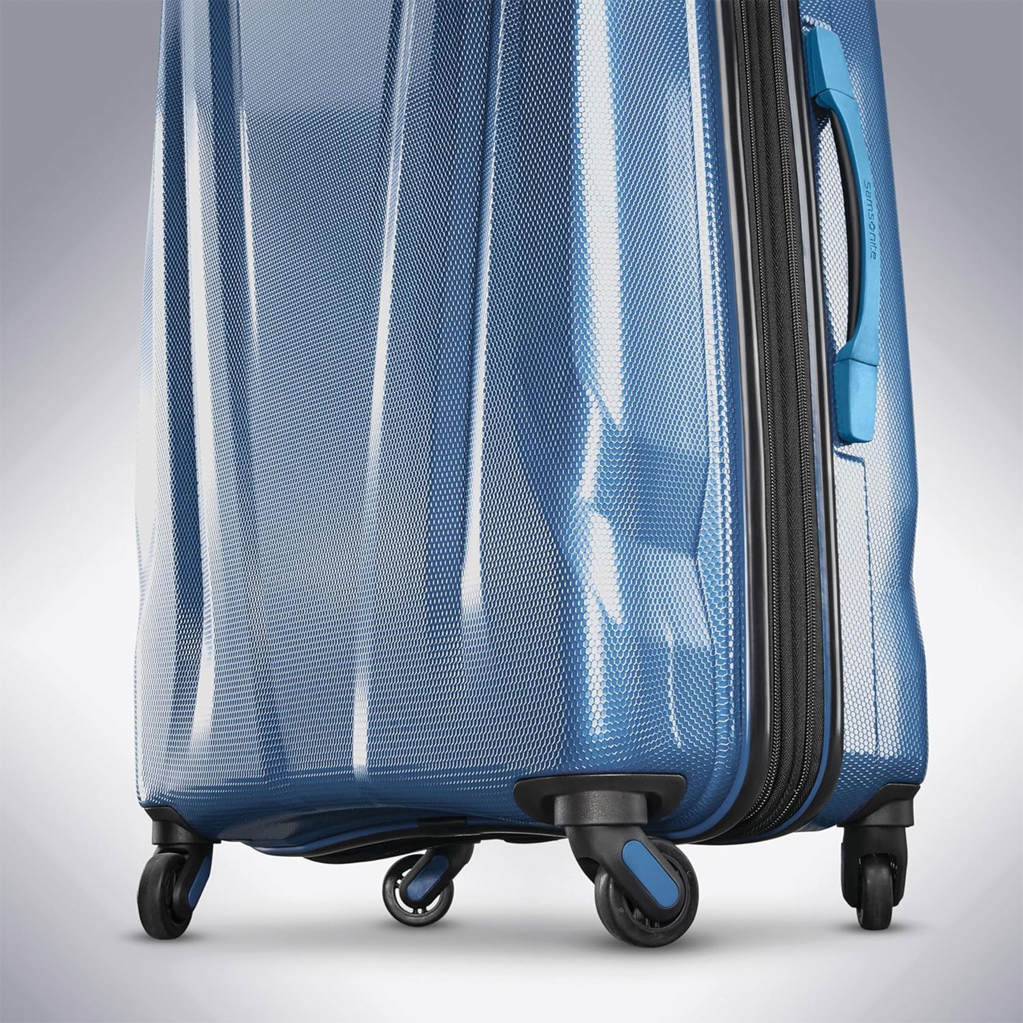 Samsonite DLX Spinner 3pc Carry-On, Medium & Large Luggage Set, Lagoon(Open Box) - VMInnovations