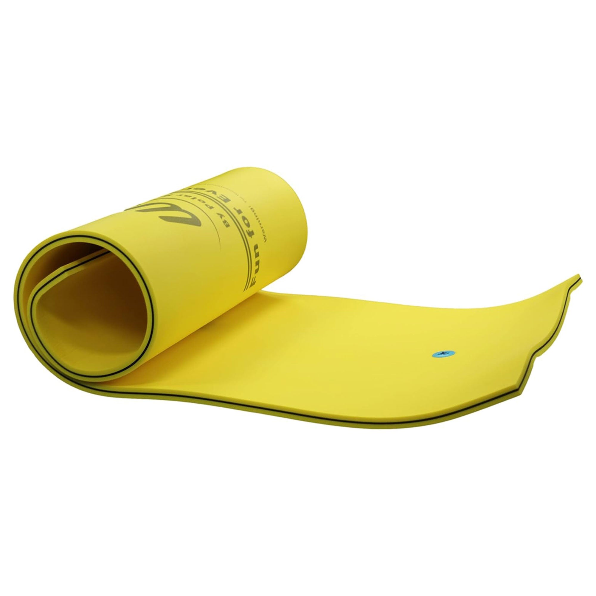 WateRaft 10 x 5 Feet Floating Water Mat, 3 Layer Foam Pad Float Raft, Yellow - VMInnovations