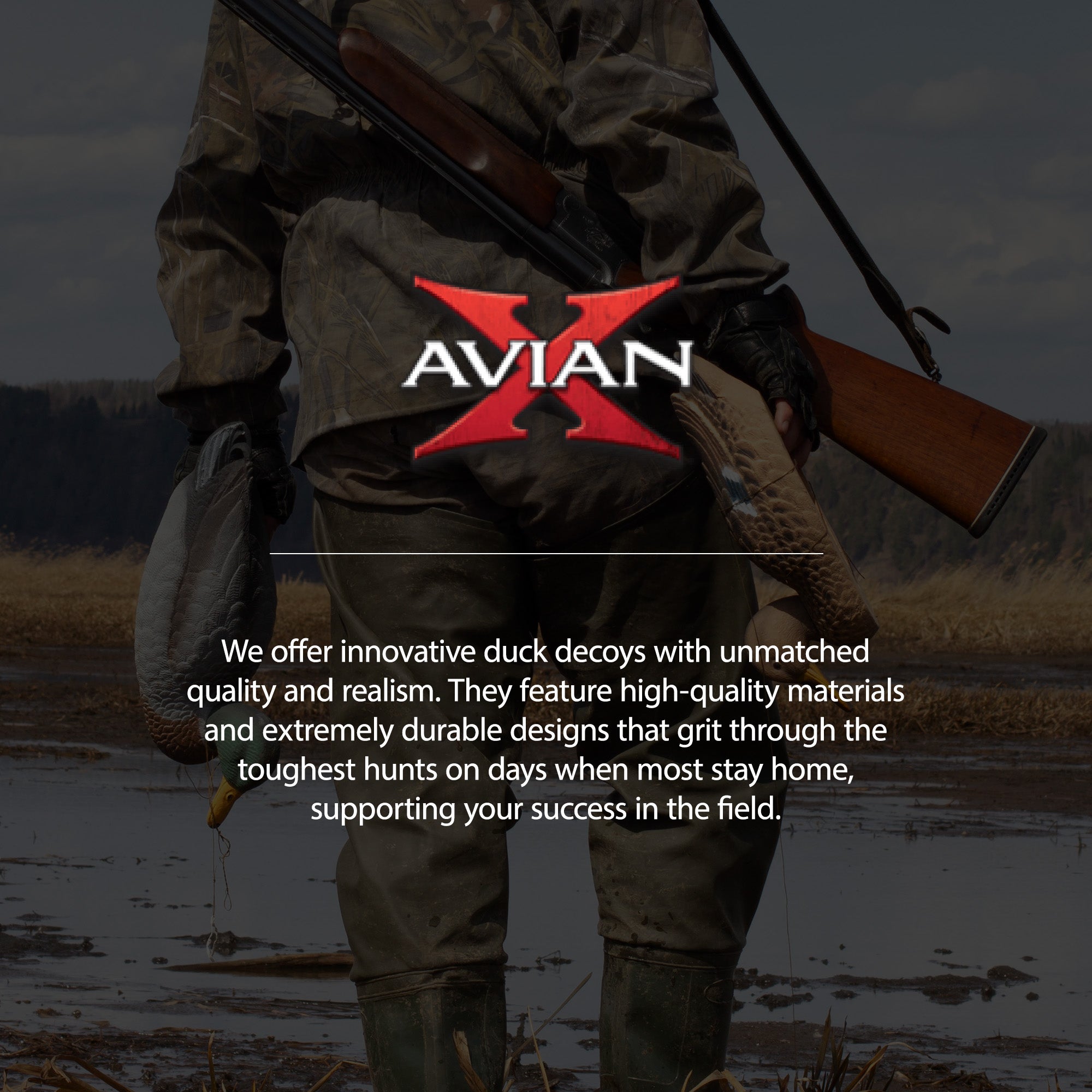 Avian X Topflight Realistic Floating Fusion Mallard Decoy Set, 6 Pack (Open Box) - VMInnovations