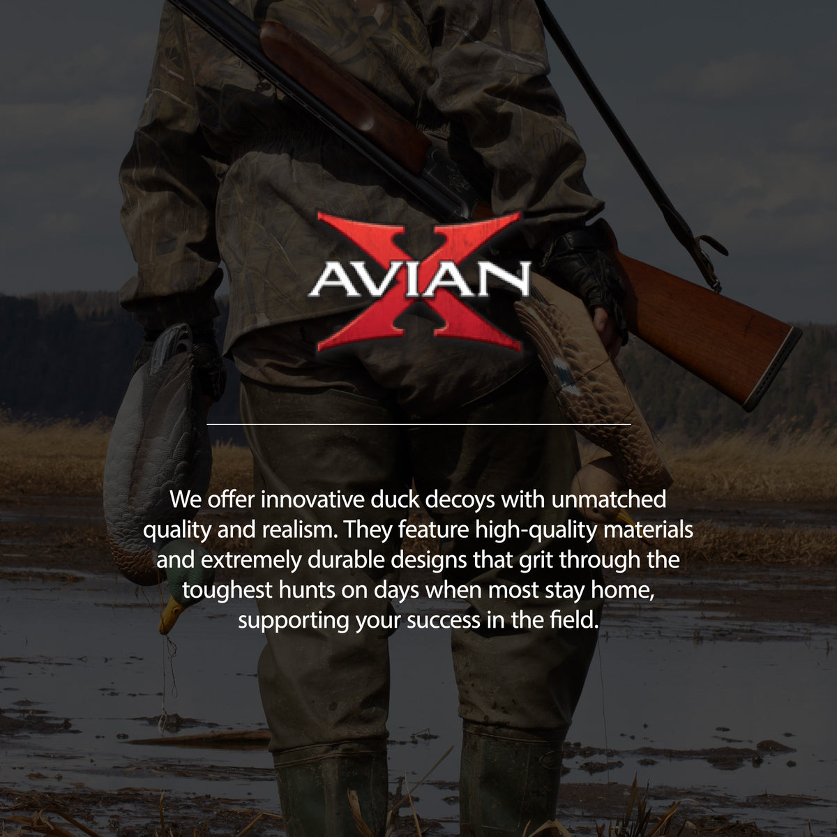 Avian X Topflight Blue-Winged Teal Duck, Realistic Floating Outdoor Duck Decoys