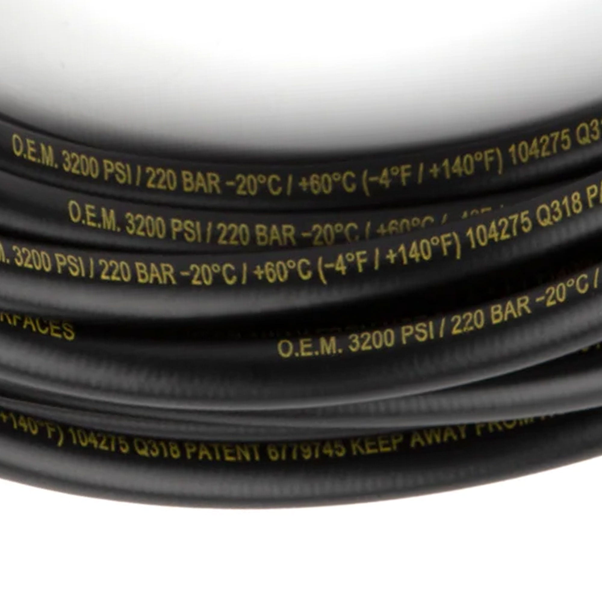 Briggs & Stratton 30 Ft x 1/4 Inch Pressure Washer Hose with Dual O-Ring Sealing