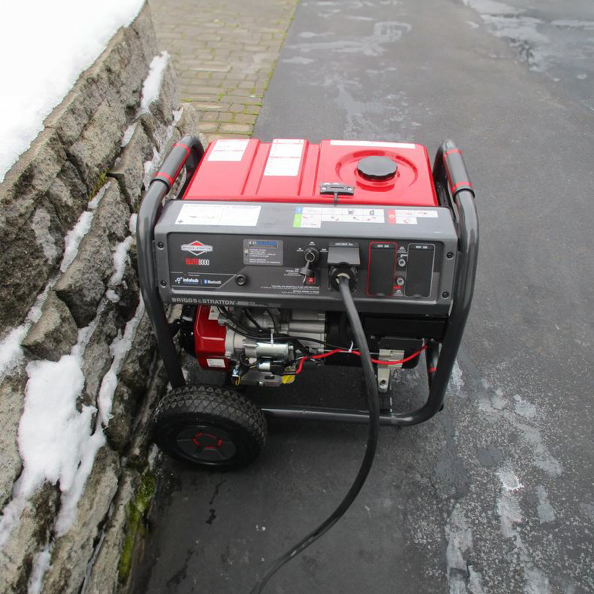 Briggs and Stratton Elite Series 8000 Watt Portable Generator with CO Guard